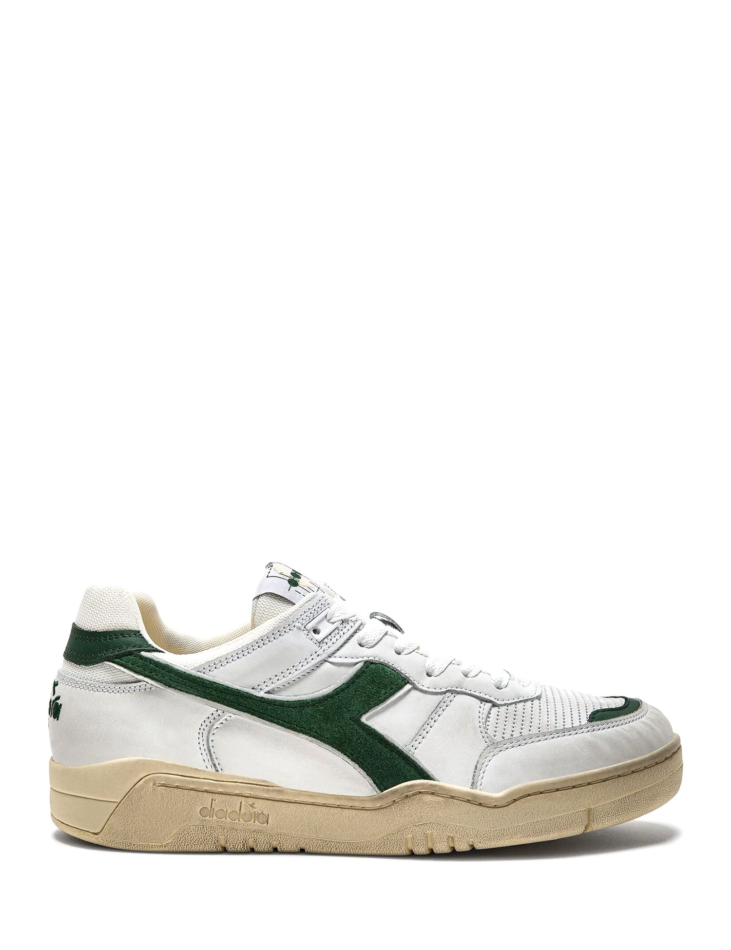 Sneakers Bianco Verde Diadora