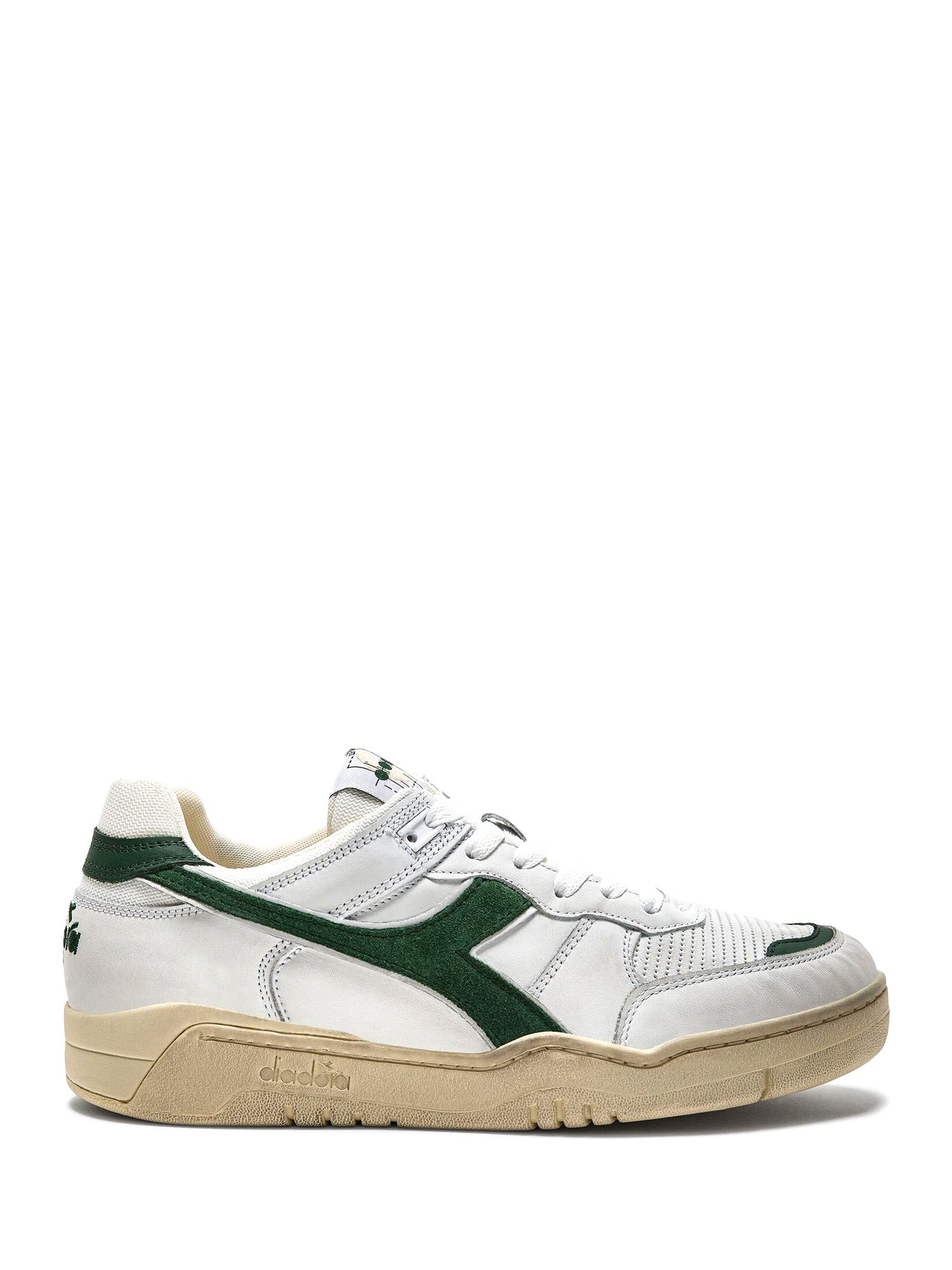 Sneakers Bianco Verde Diadora