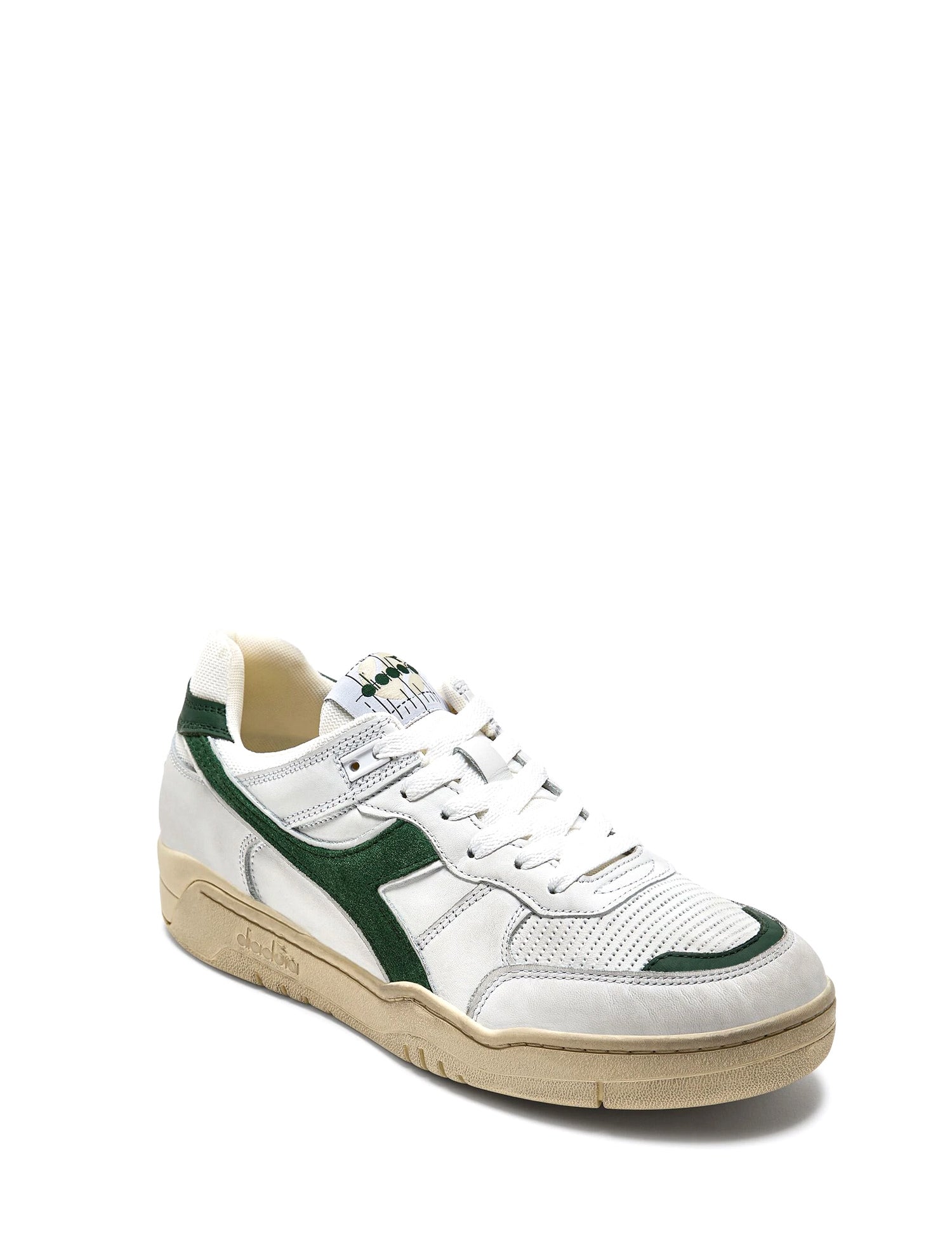 Sneakers Bianco Verde Diadora