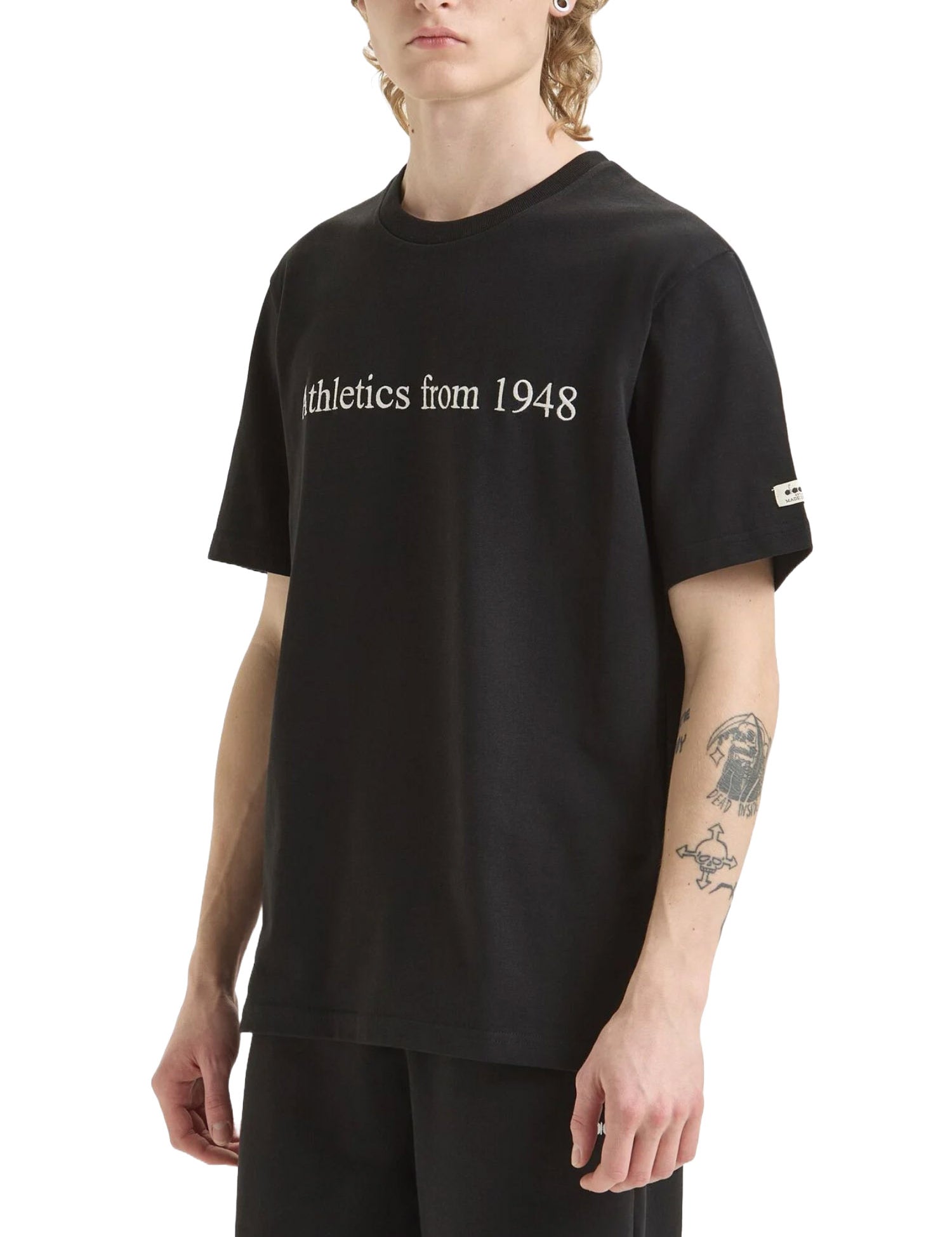 T-shirt Nero Diadora