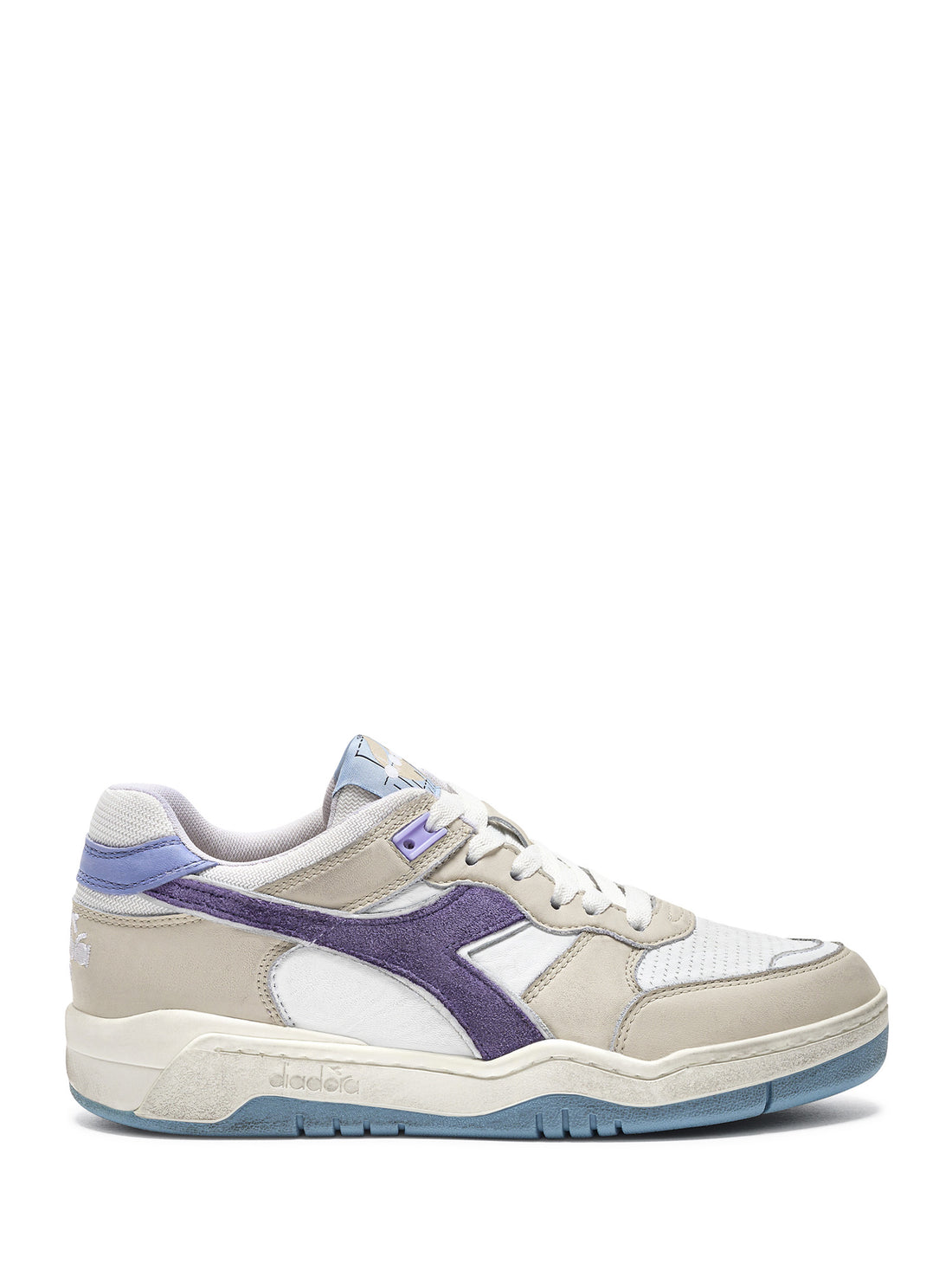 Sneakers Bianco Viola Diadora