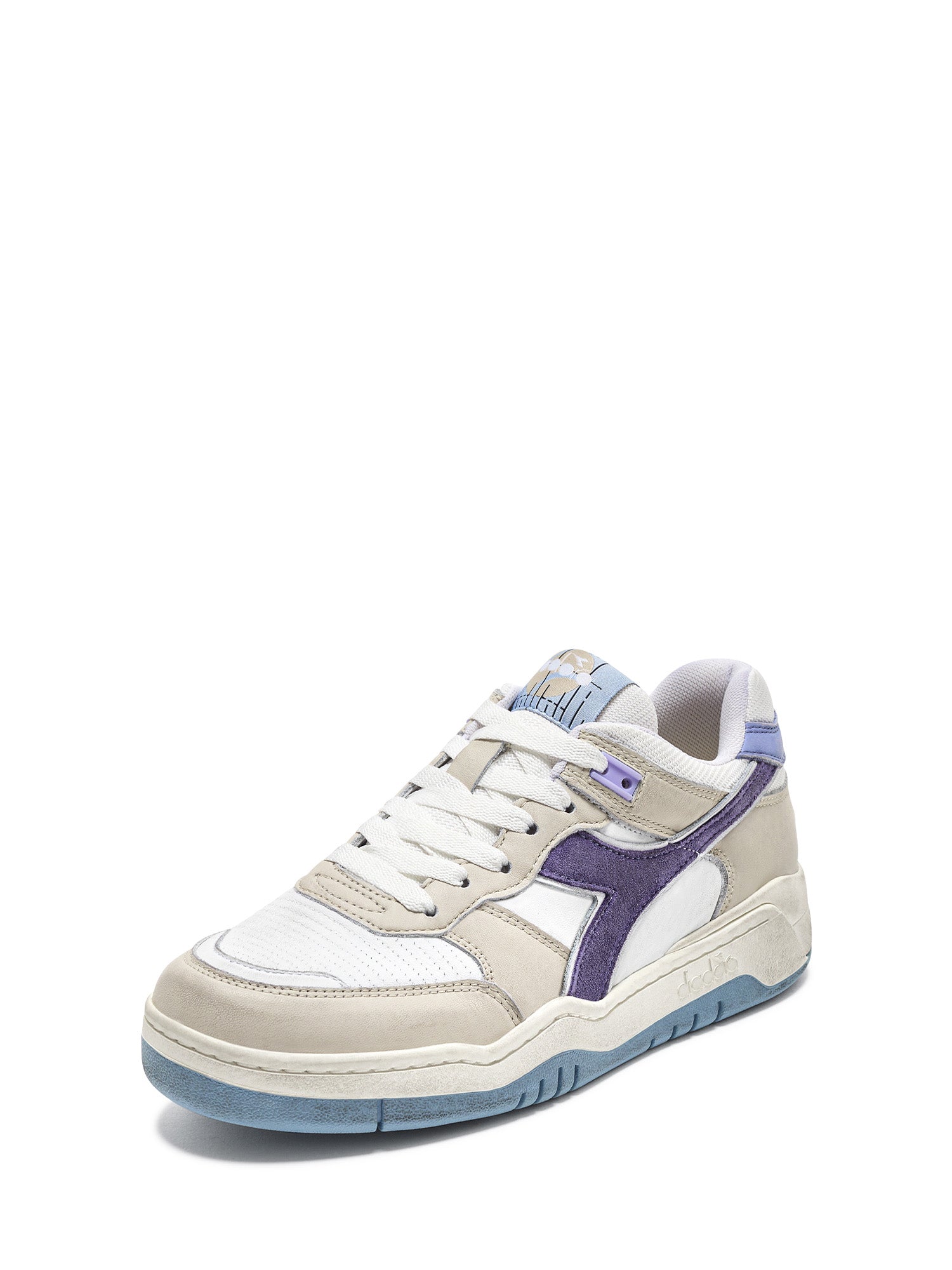 Sneakers Bianco Viola Diadora