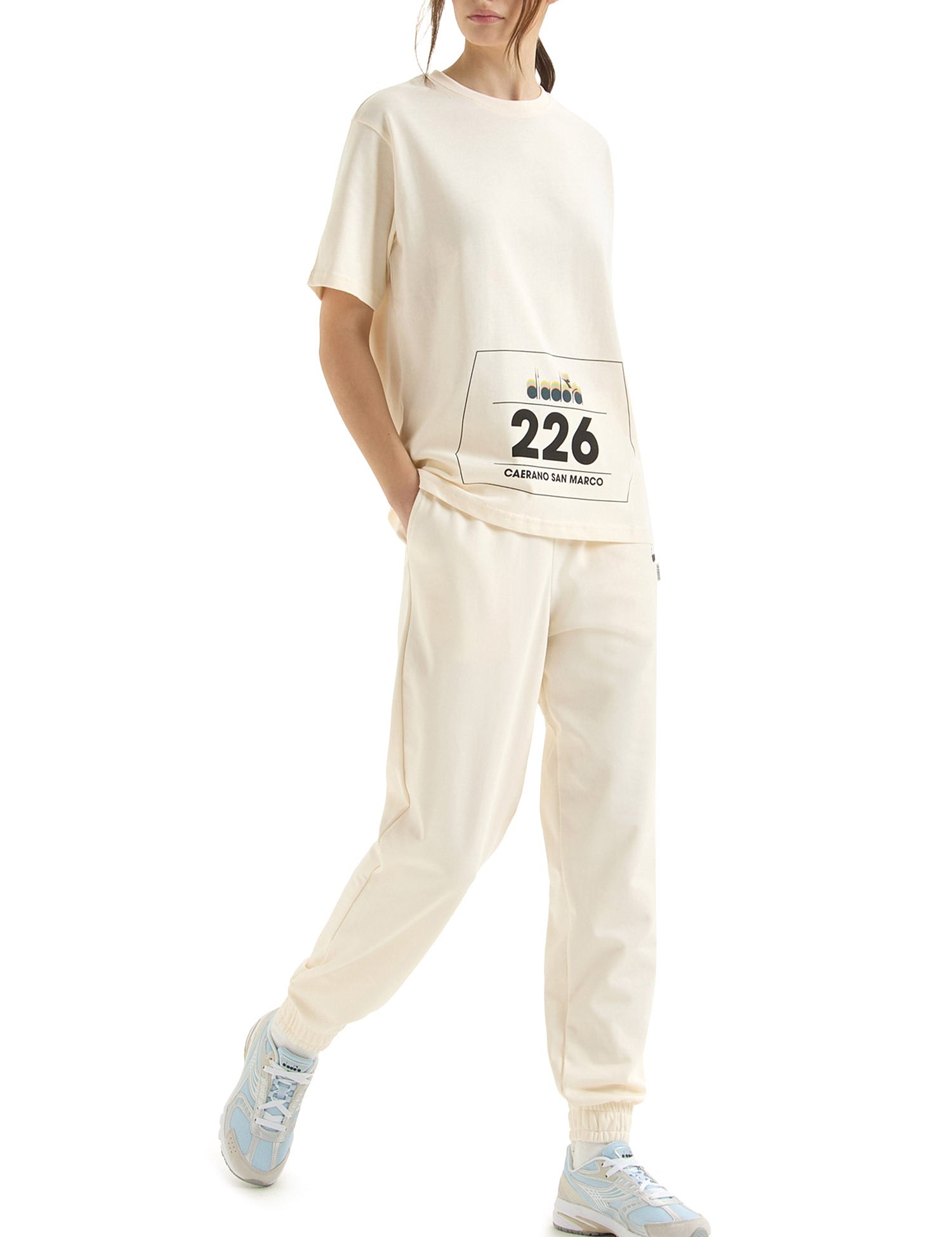 T-shirt Beige Diadora