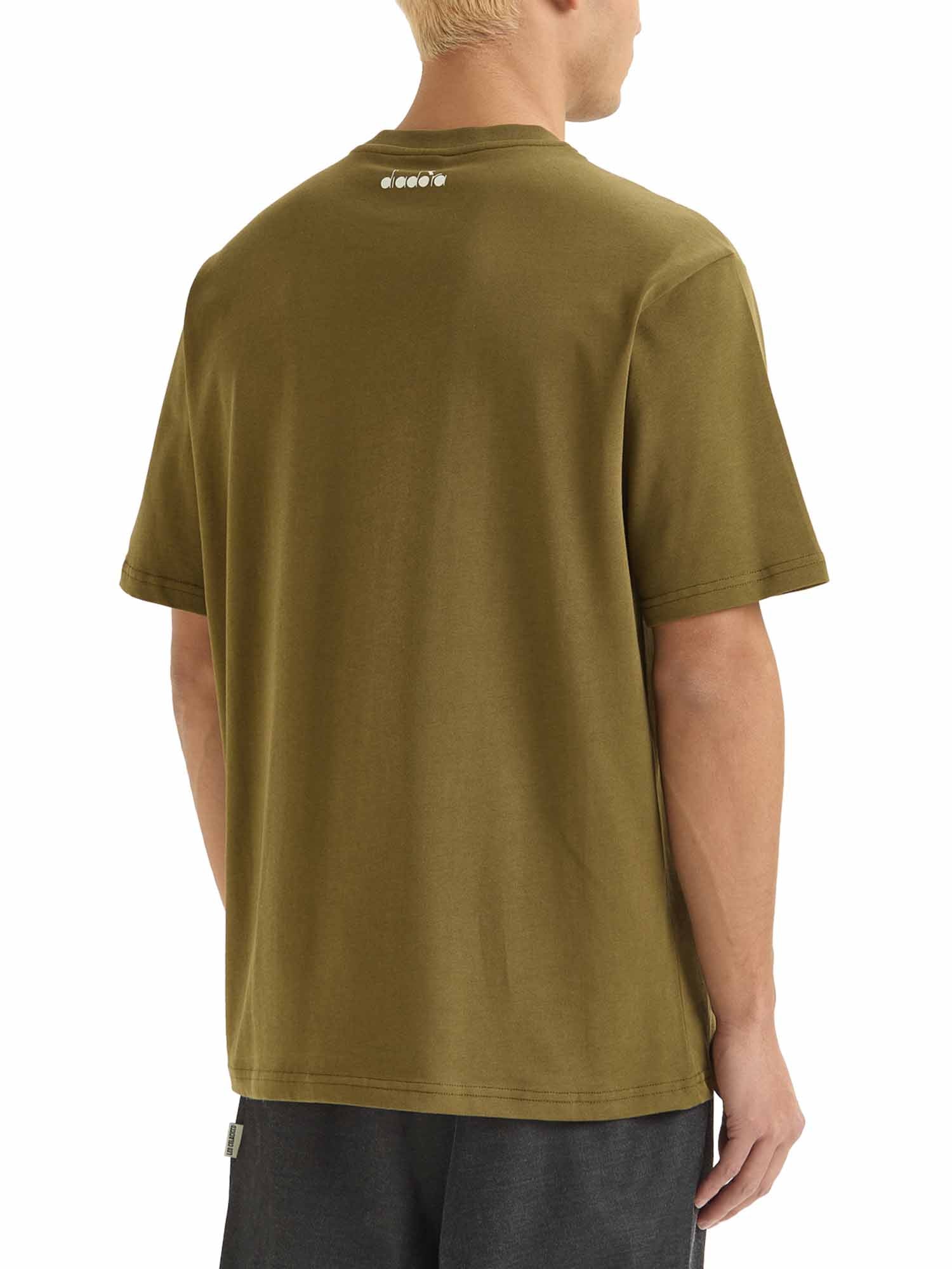 T-shirt Verde Diadora