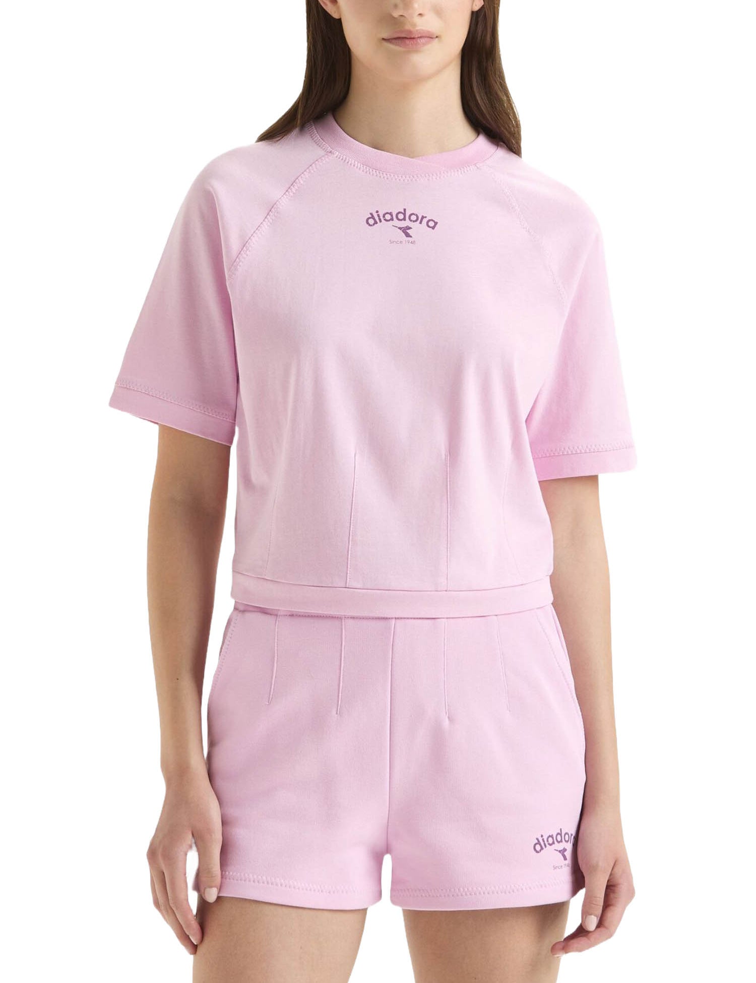 T-shirt Rosa Diadora