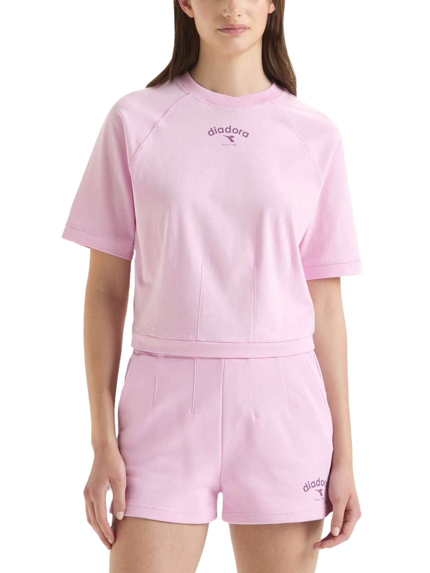 T-shirt Rosa Diadora