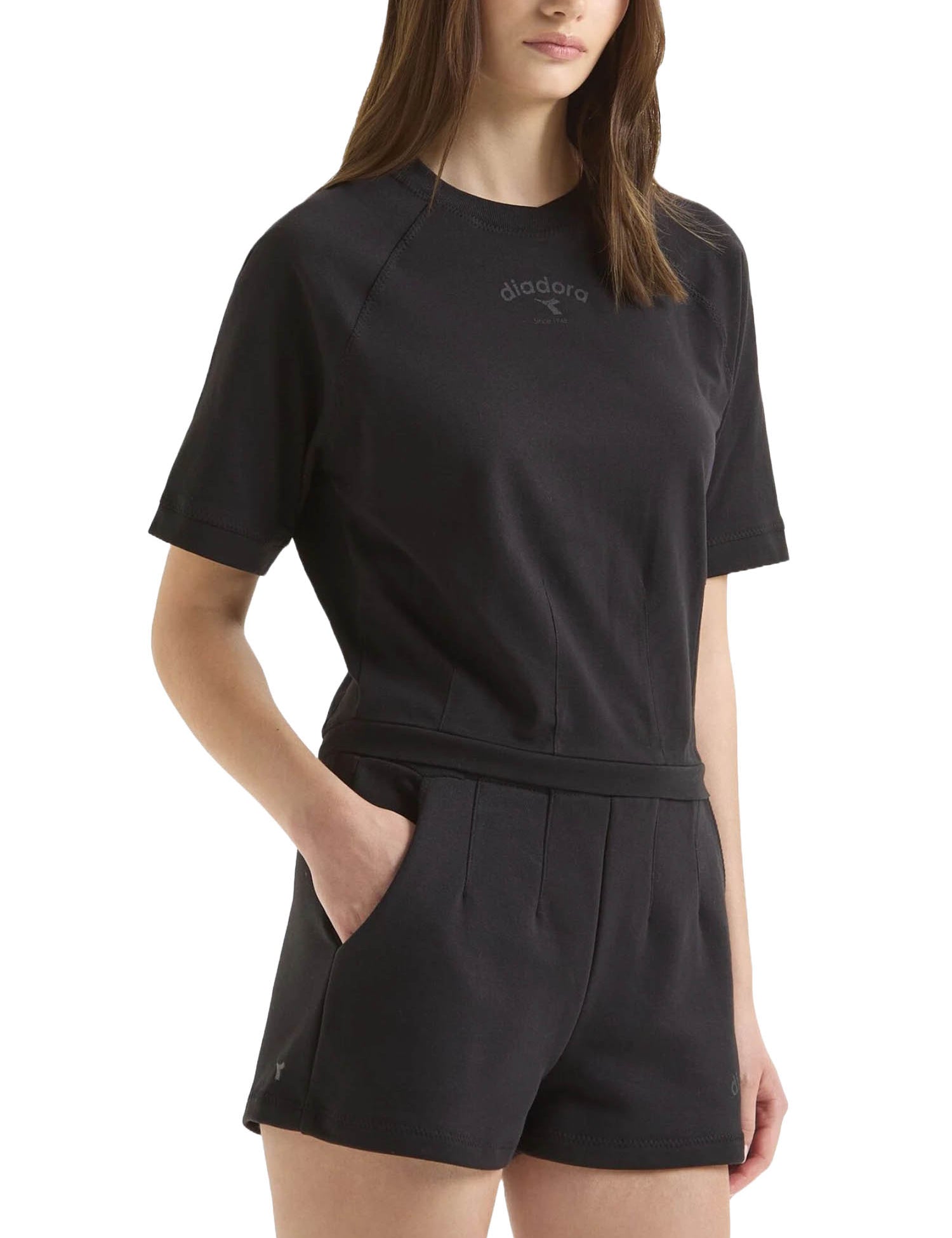 T-shirt Nero Diadora