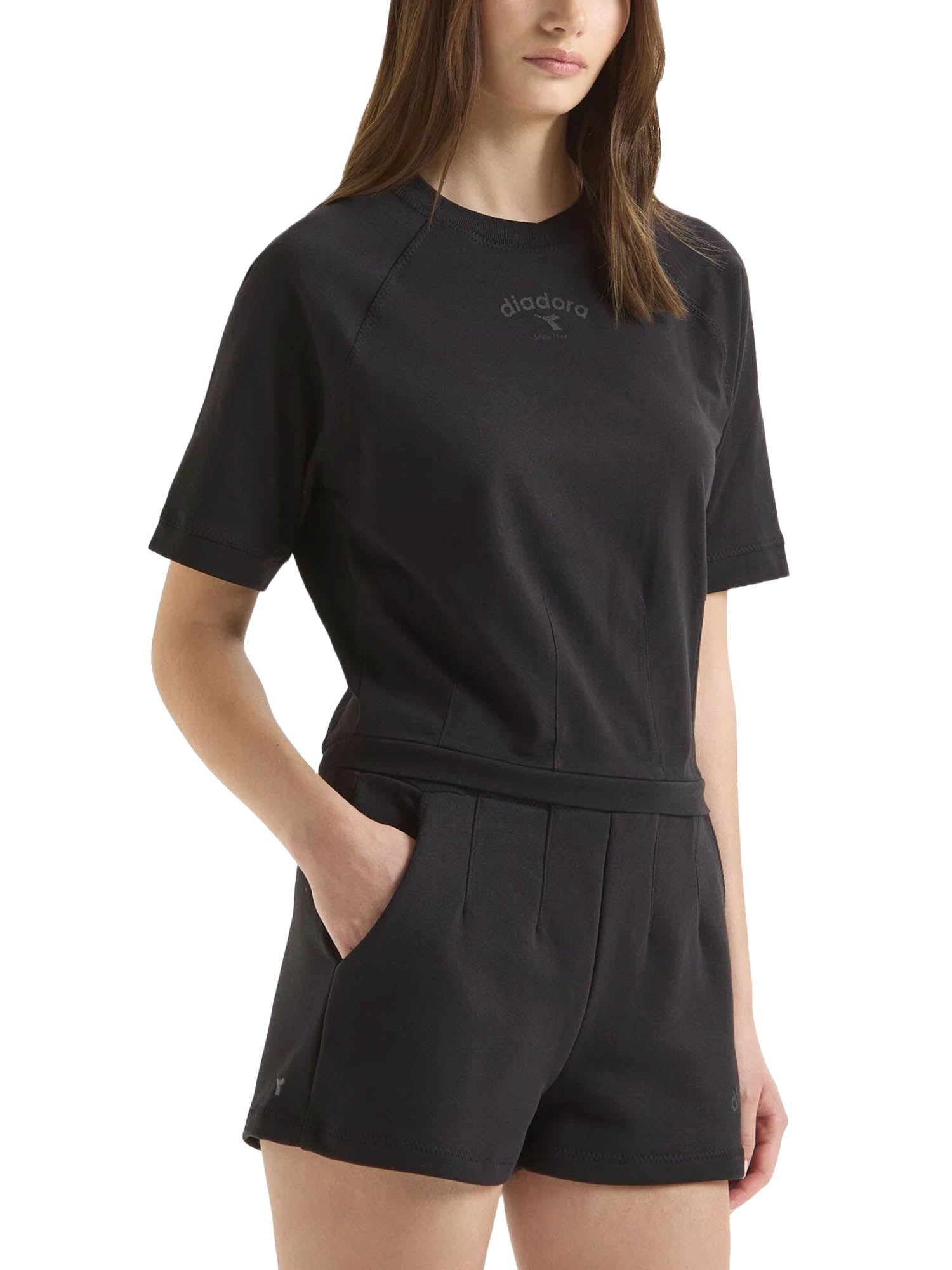 T-shirt Nero Diadora