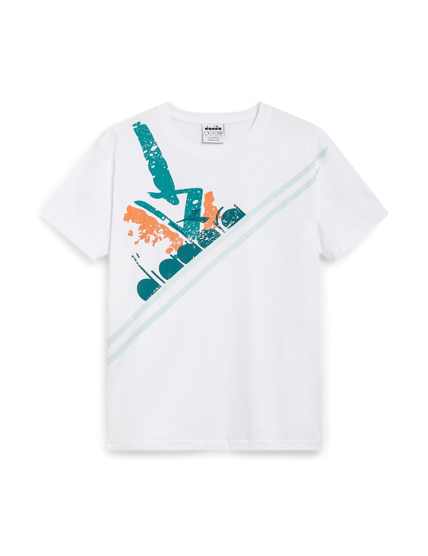 T-shirt Bianco Diadora