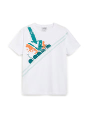 T-shirt Bianco Diadora