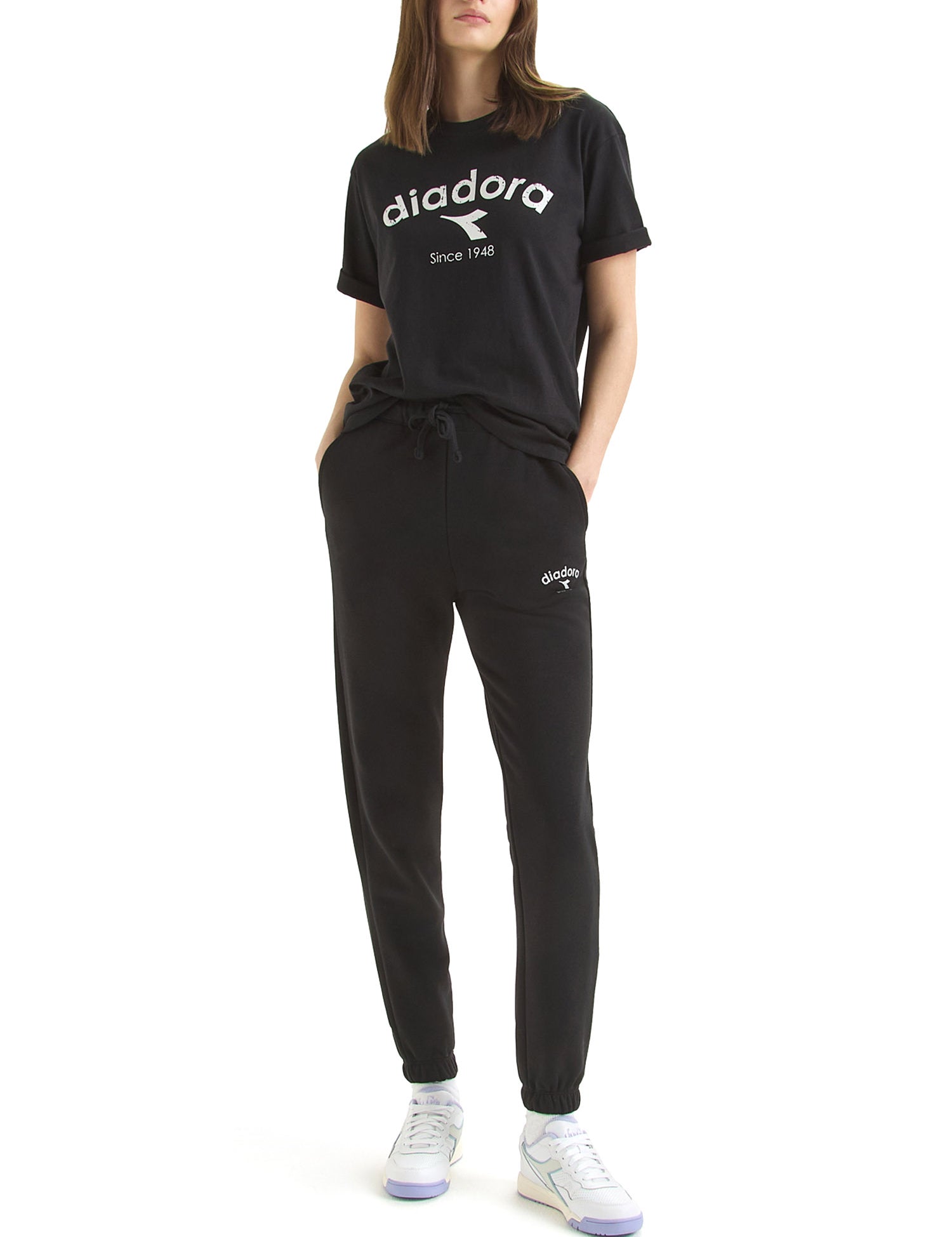 Pantaloni sportivi Nero Diadora