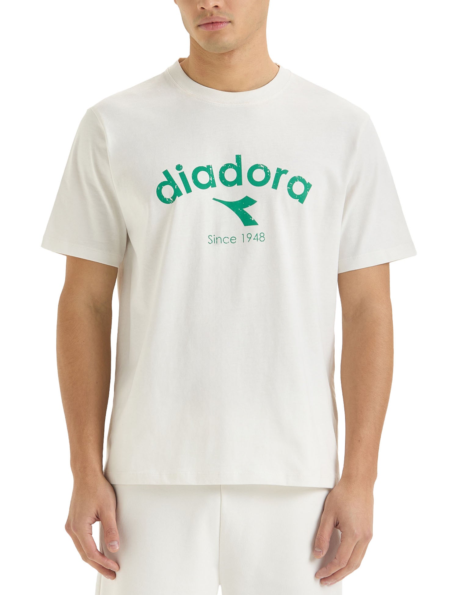 T-shirt Bianco Diadora