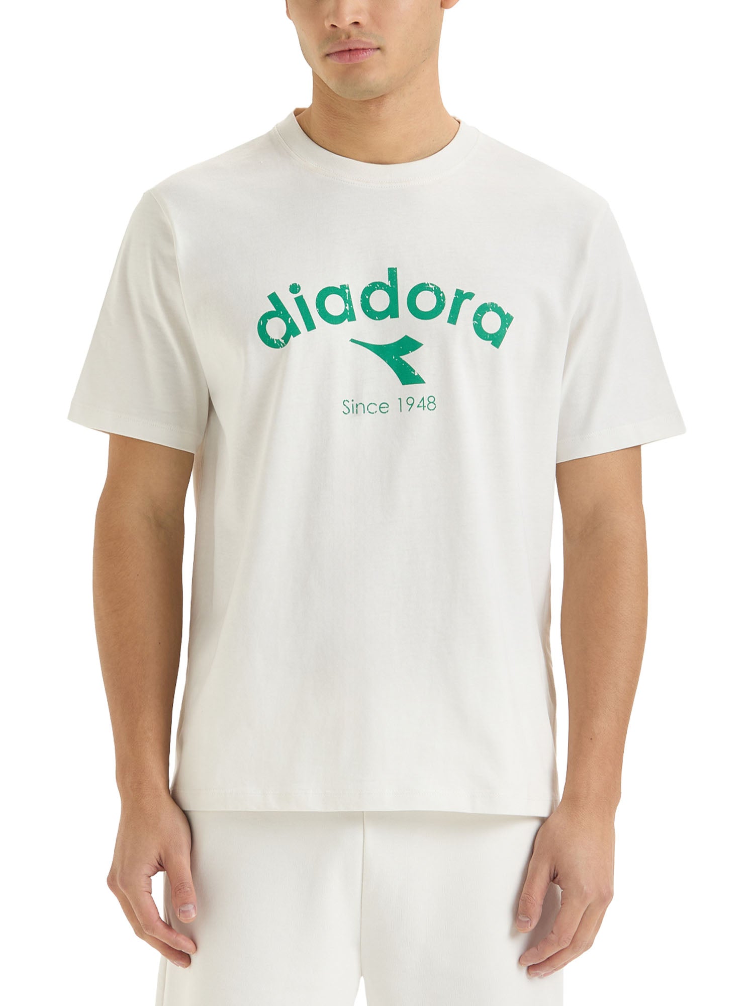 T-shirt Bianco Diadora