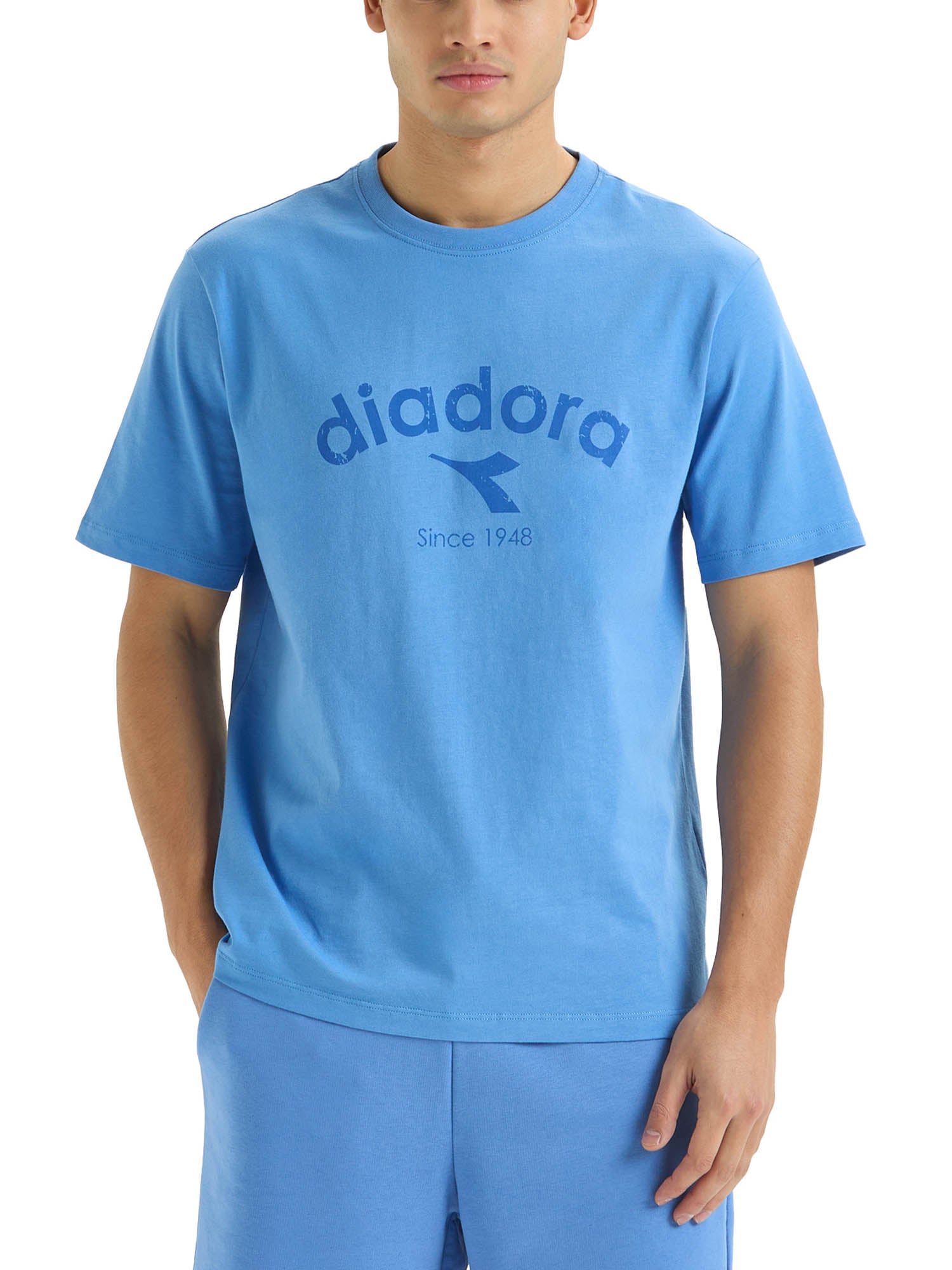 T-shirt Blu Diadora