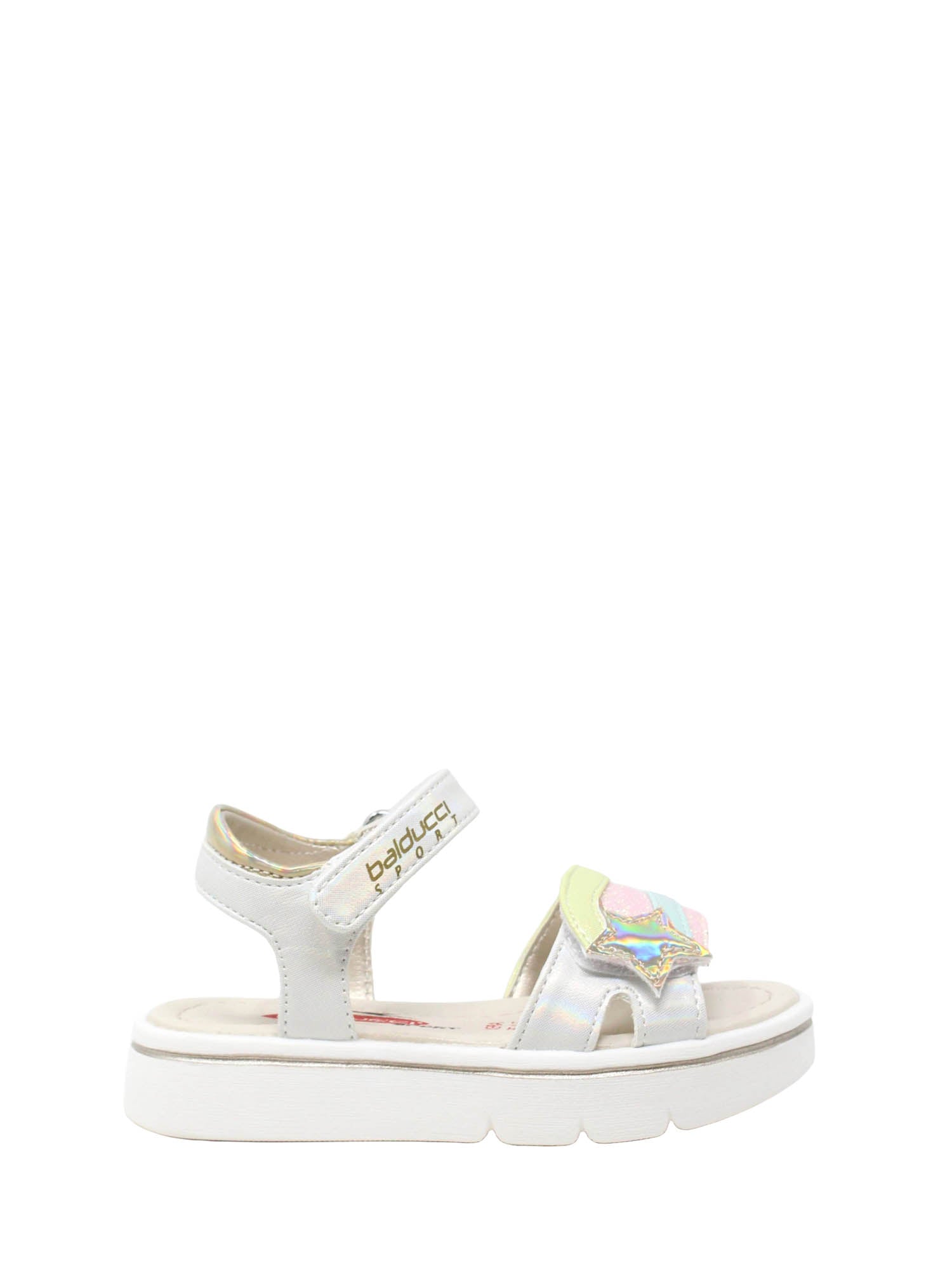 Sandali con strappi Bianco Balducci