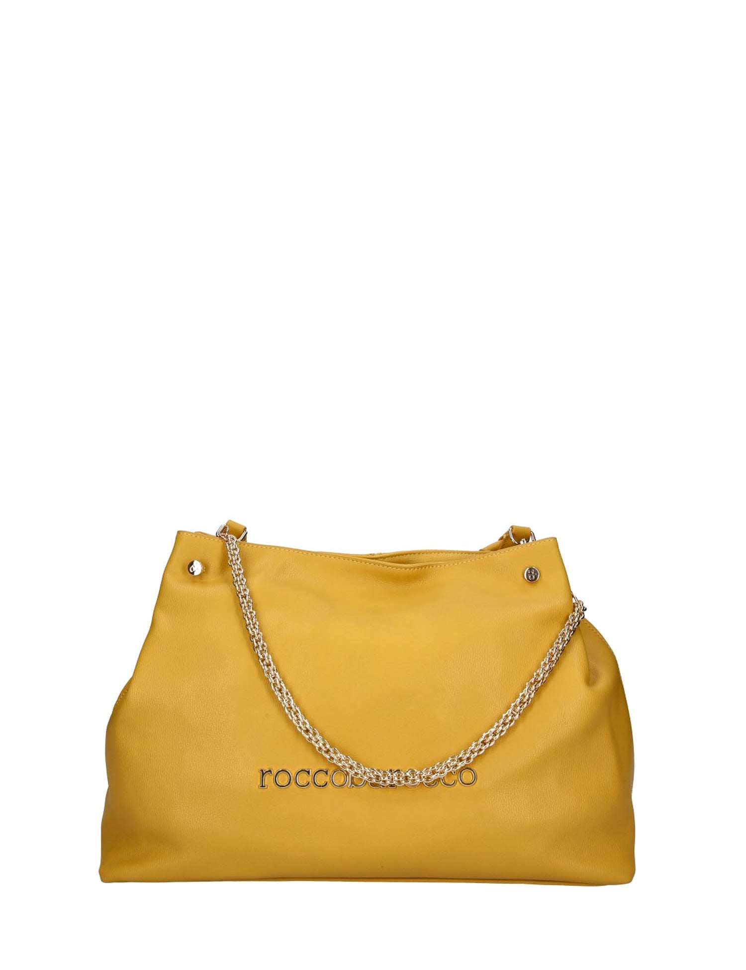 Borse a spalla Giallo Roccobarocco
