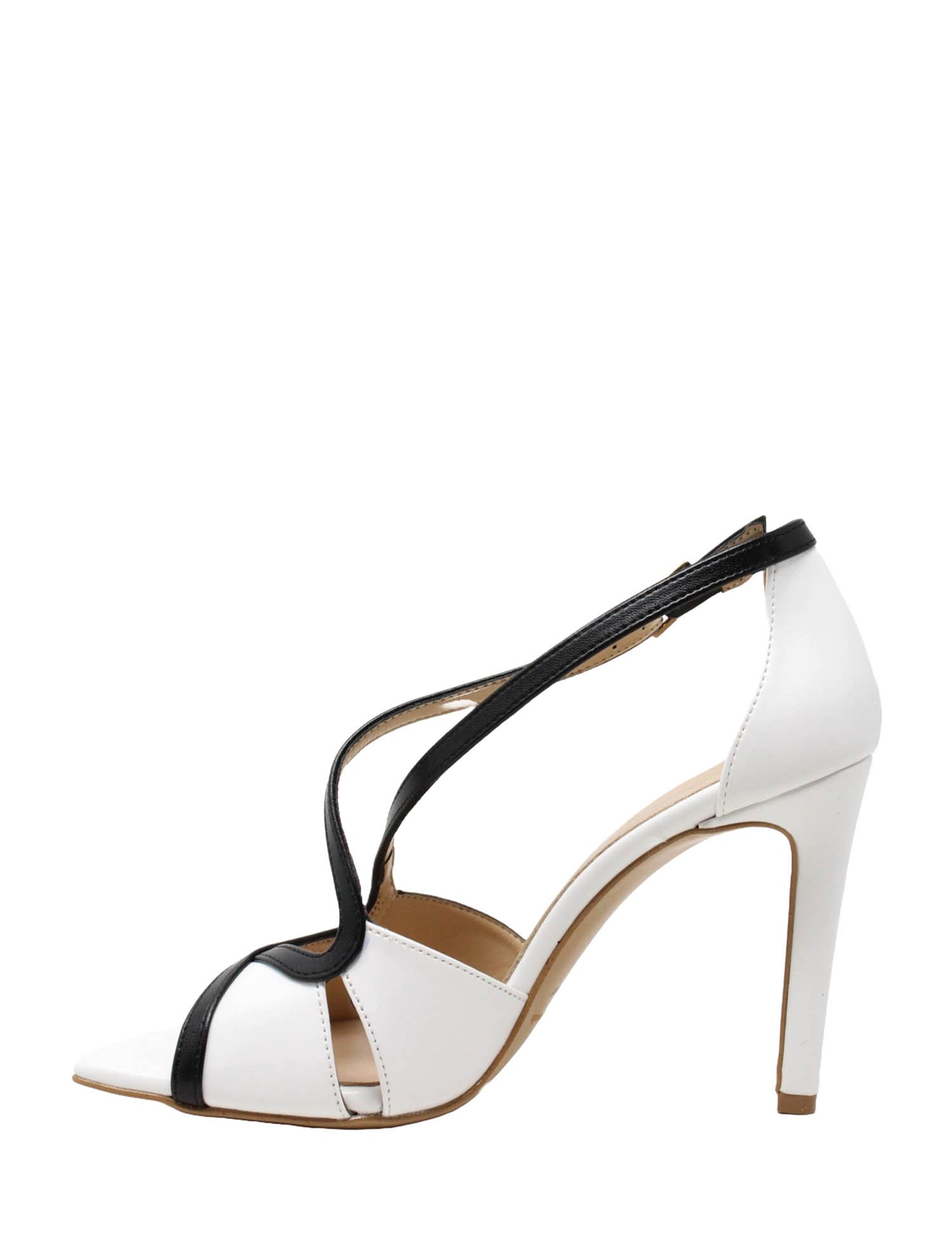 Sandali tacco Bianco Grace Shoes