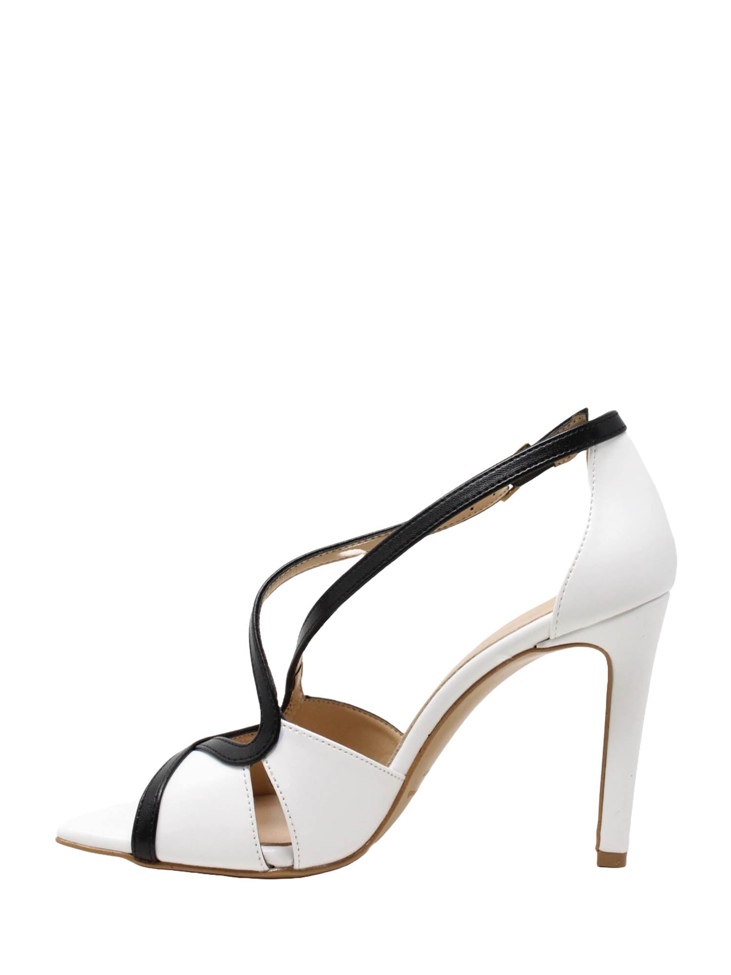 Sandali tacco Bianco Grace Shoes