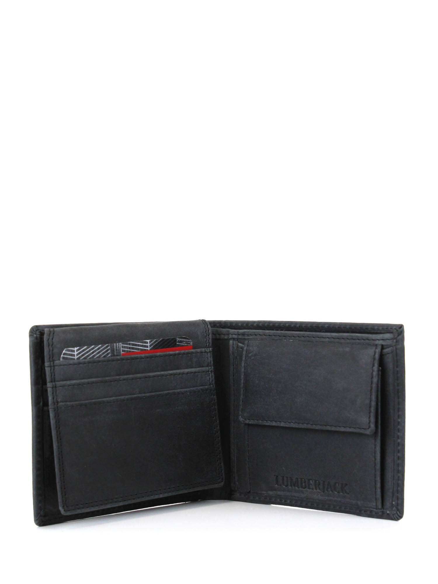 Portafogli Nero Lumberjack