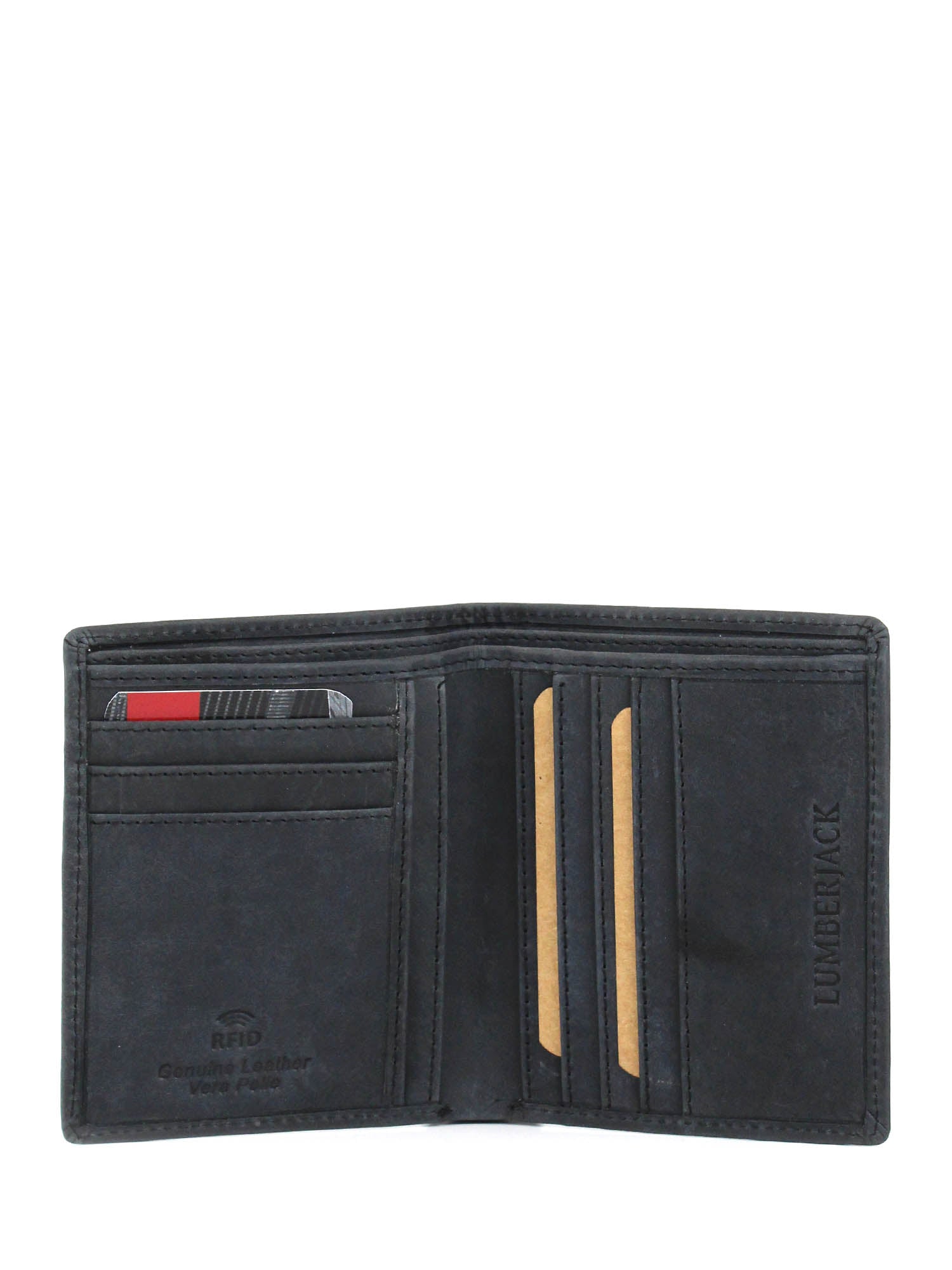 Portafogli Nero Lumberjack