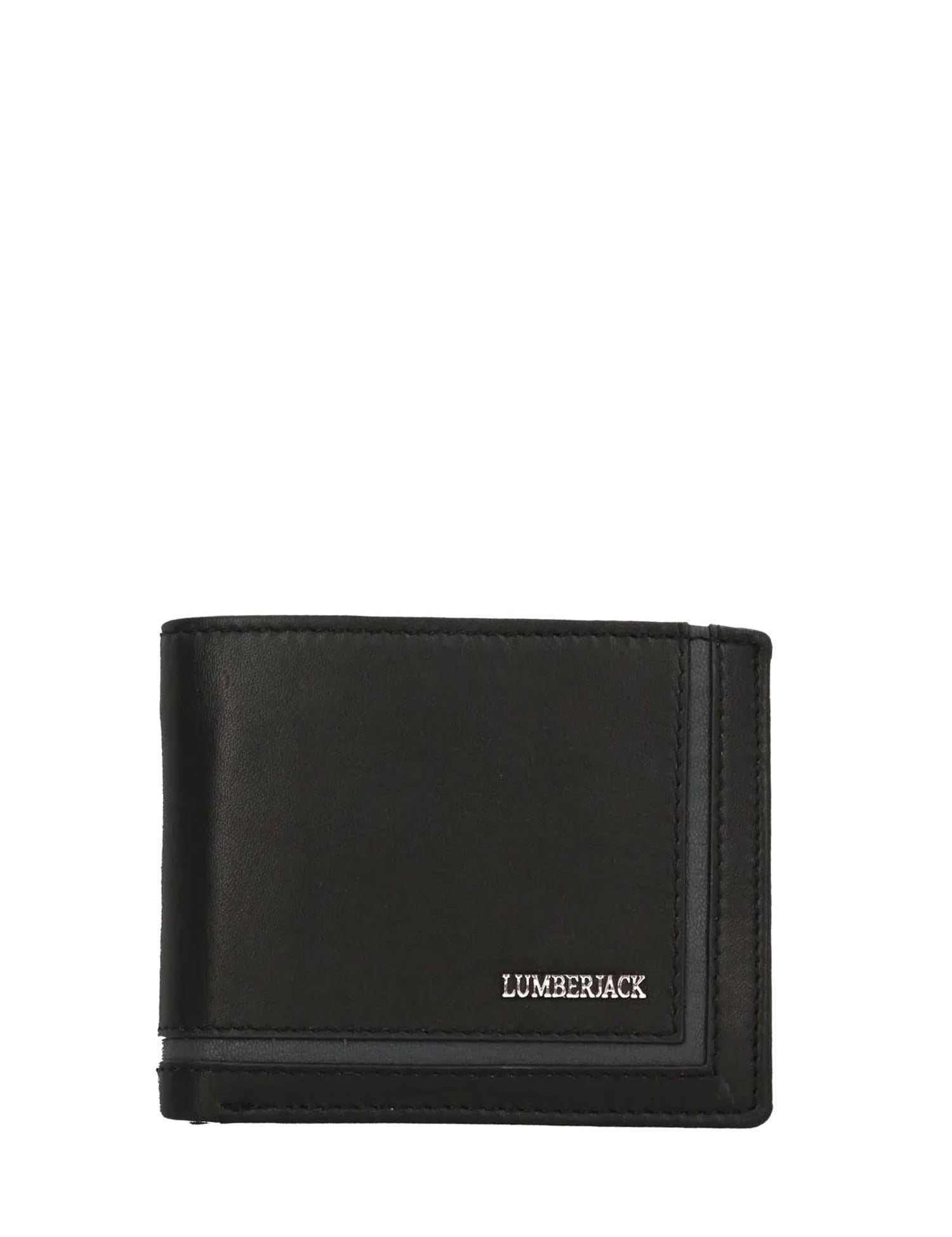 Portafogli Nero Lumberjack