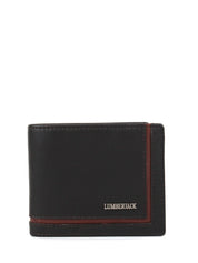 Portafogli Nero Rosso Lumberjack
