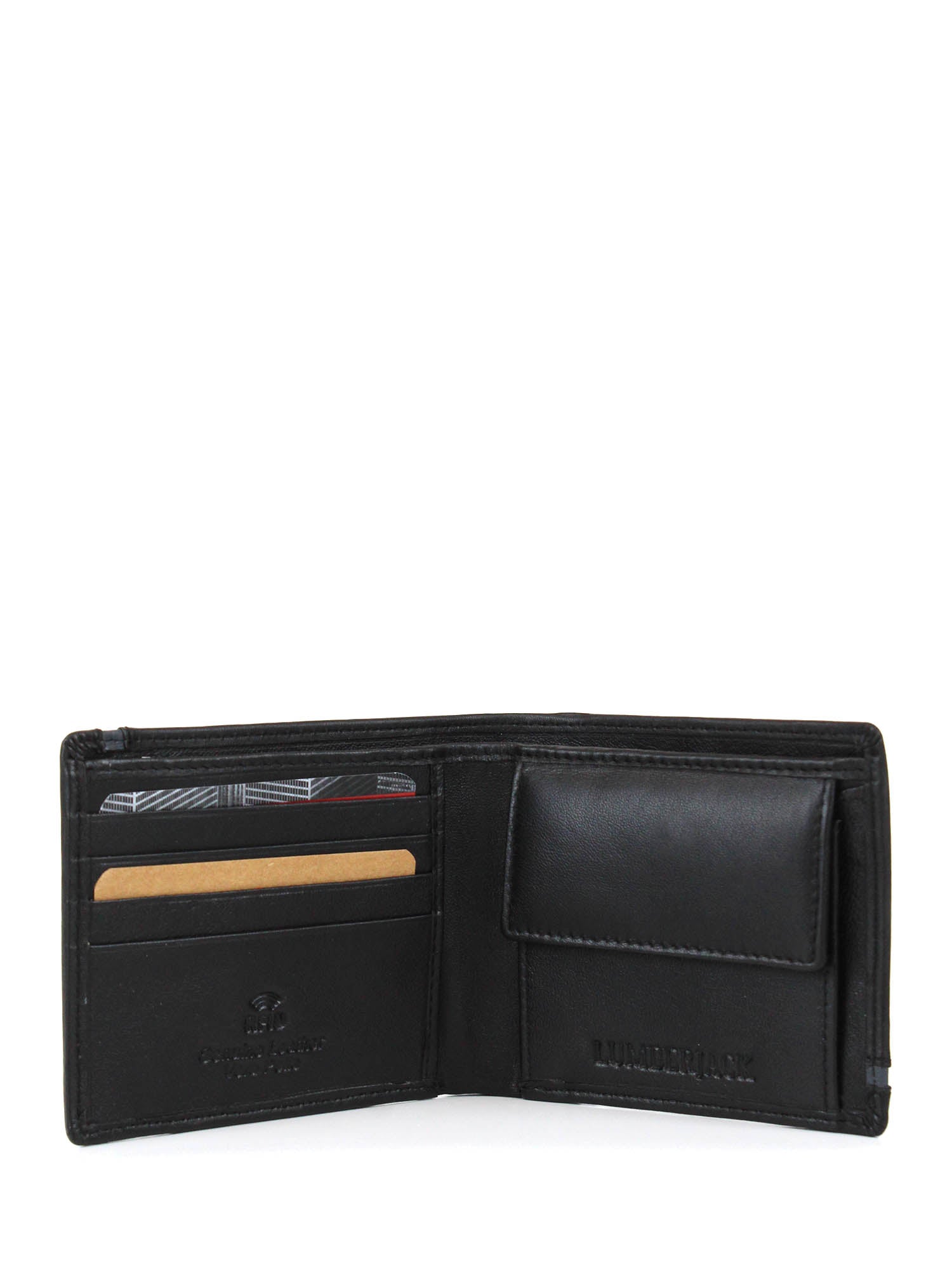 Portafogli Nero Lumberjack