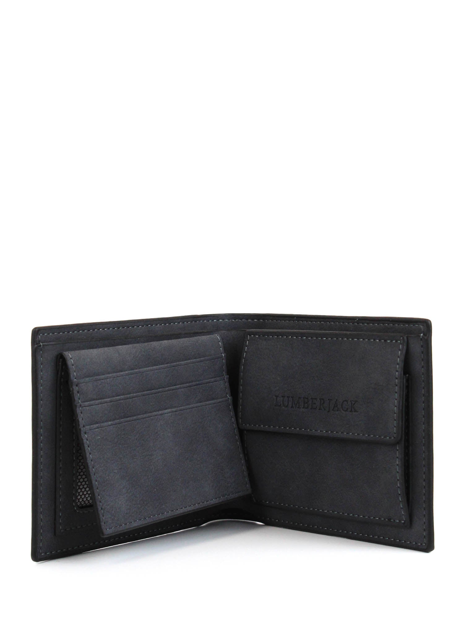 Portafogli Nero Lumberjack