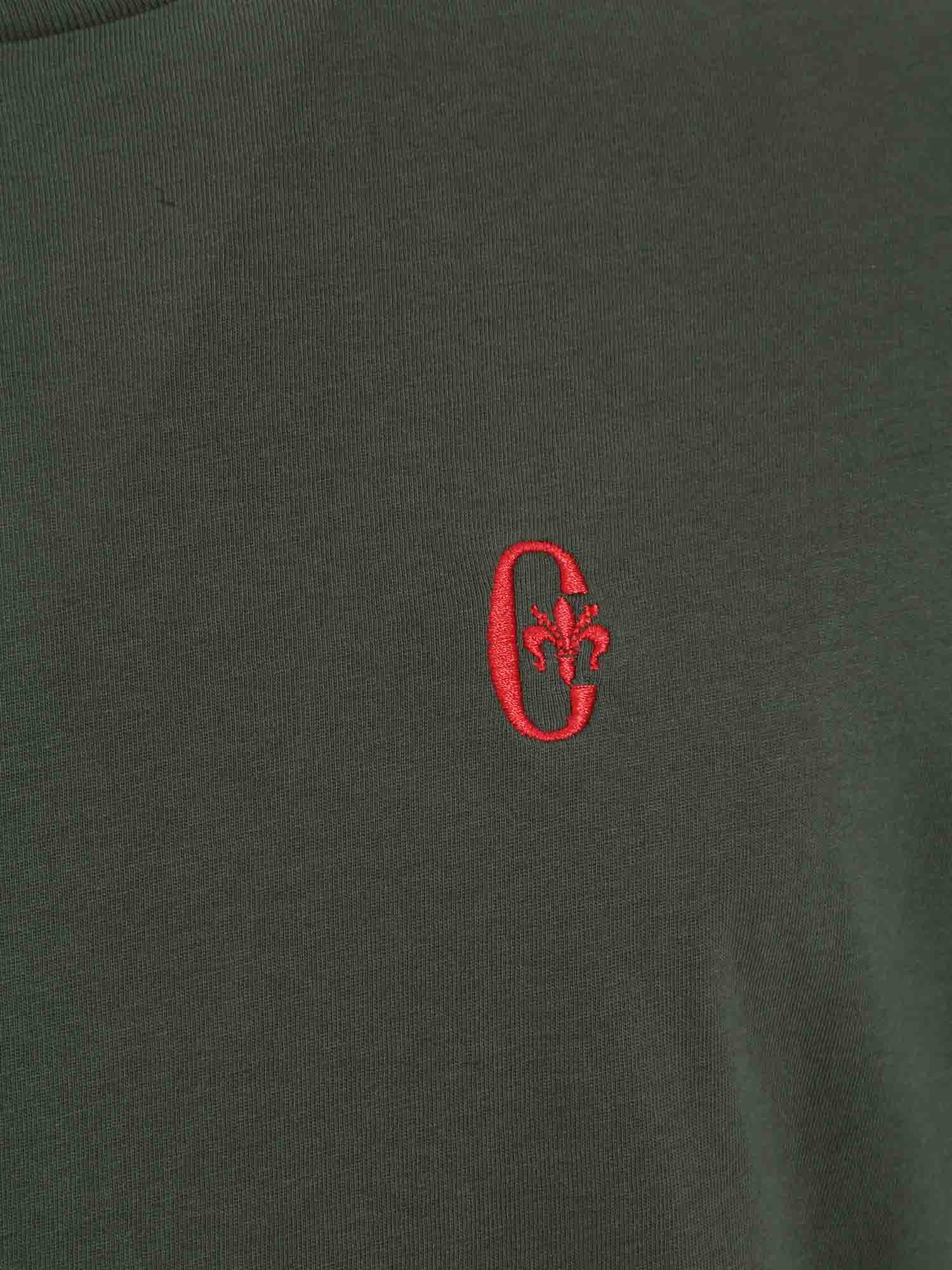 T-shirt Verde Conte Of Florence