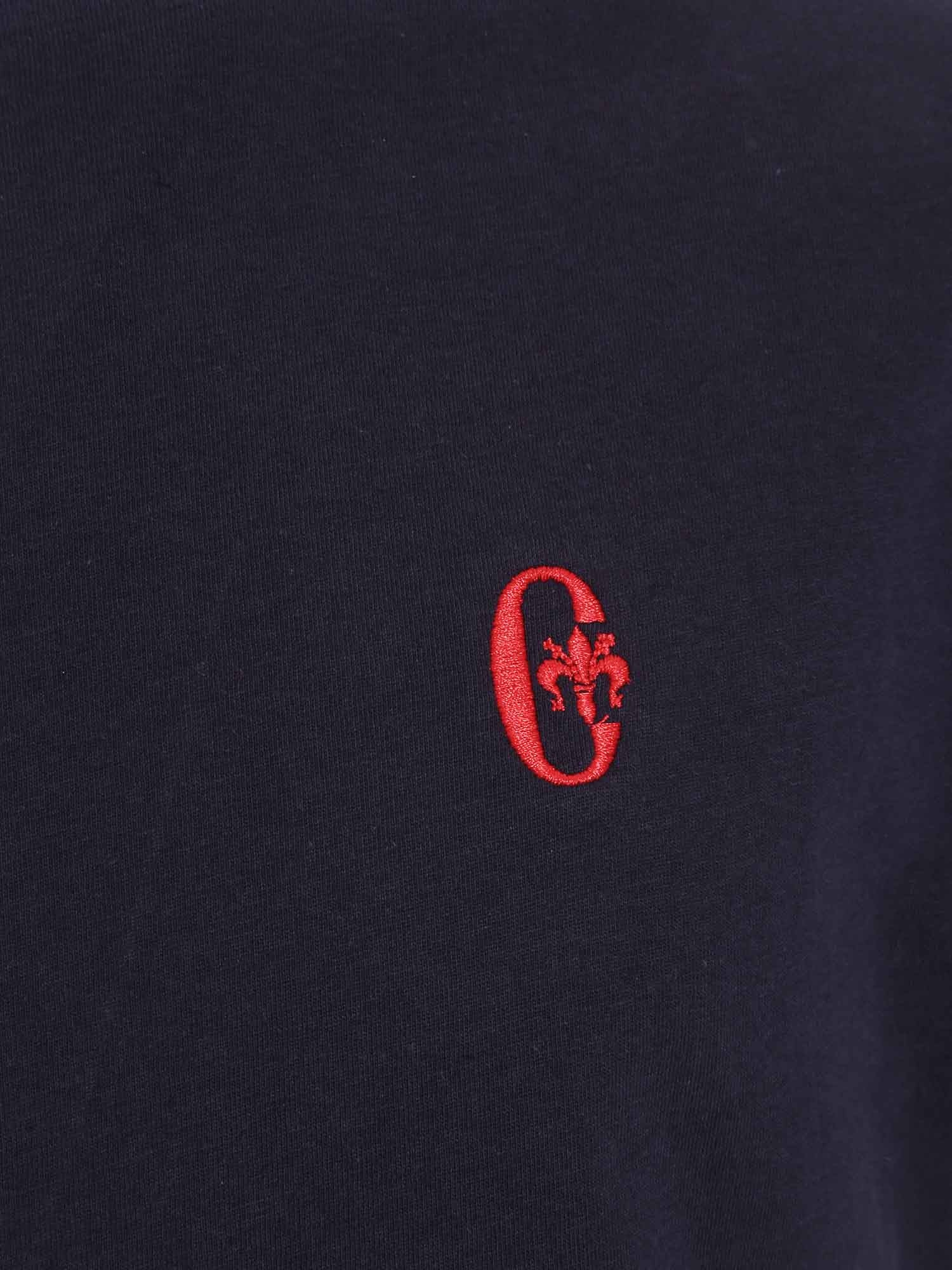 T-shirt Blu Scuro Conte Of Florence