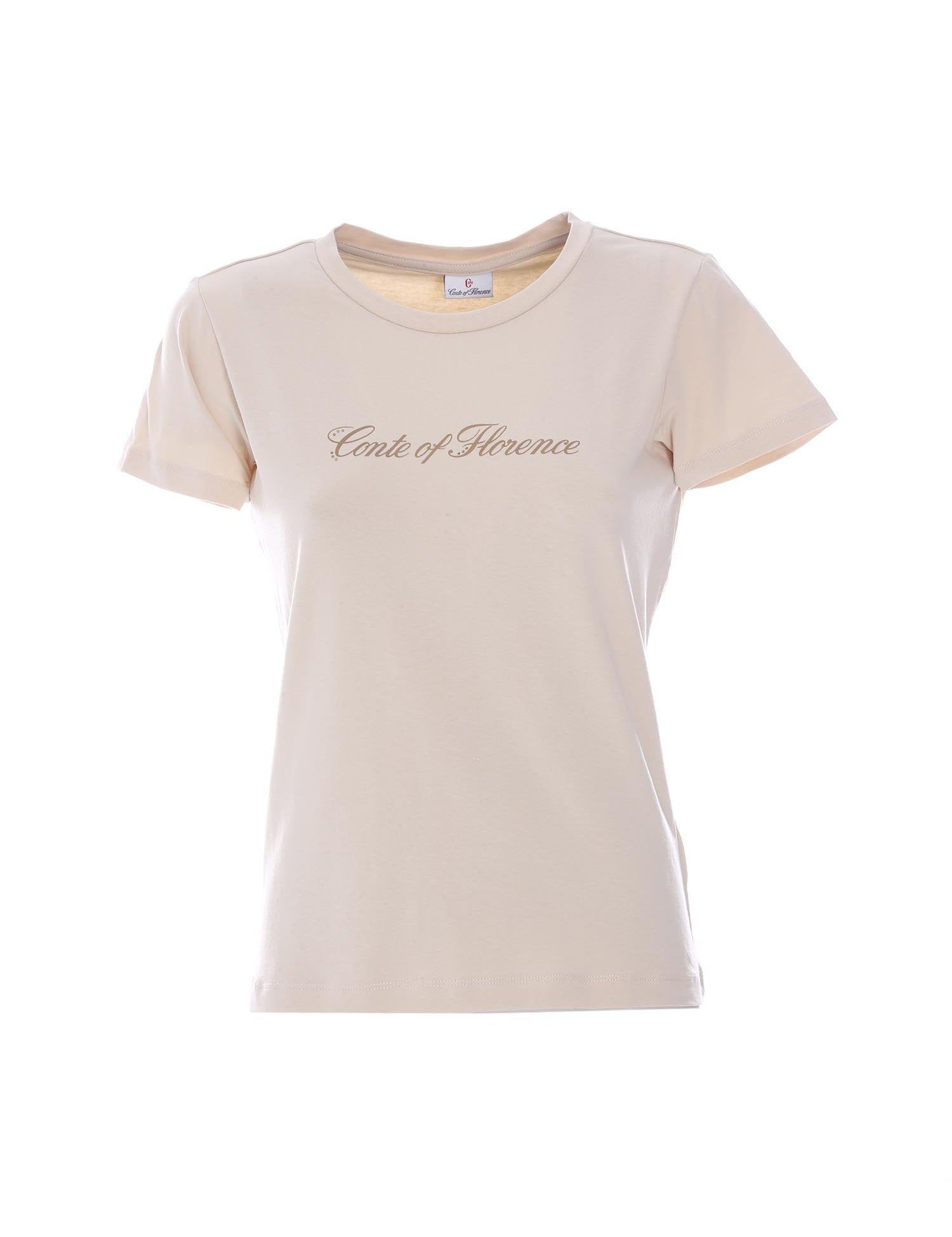 T-shirt Beige Conte Of Florence