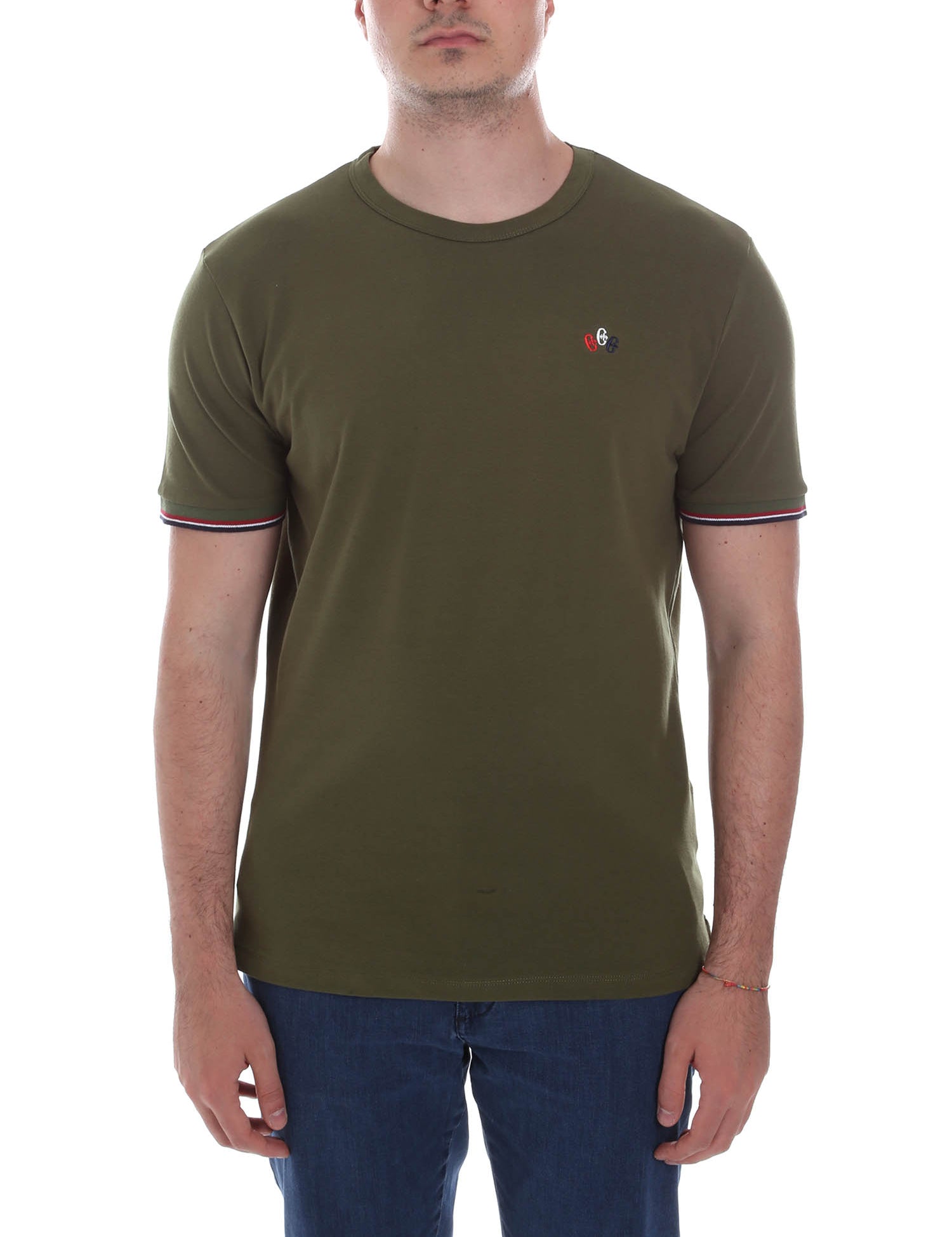 T-shirt Verde Conte Of Florence
