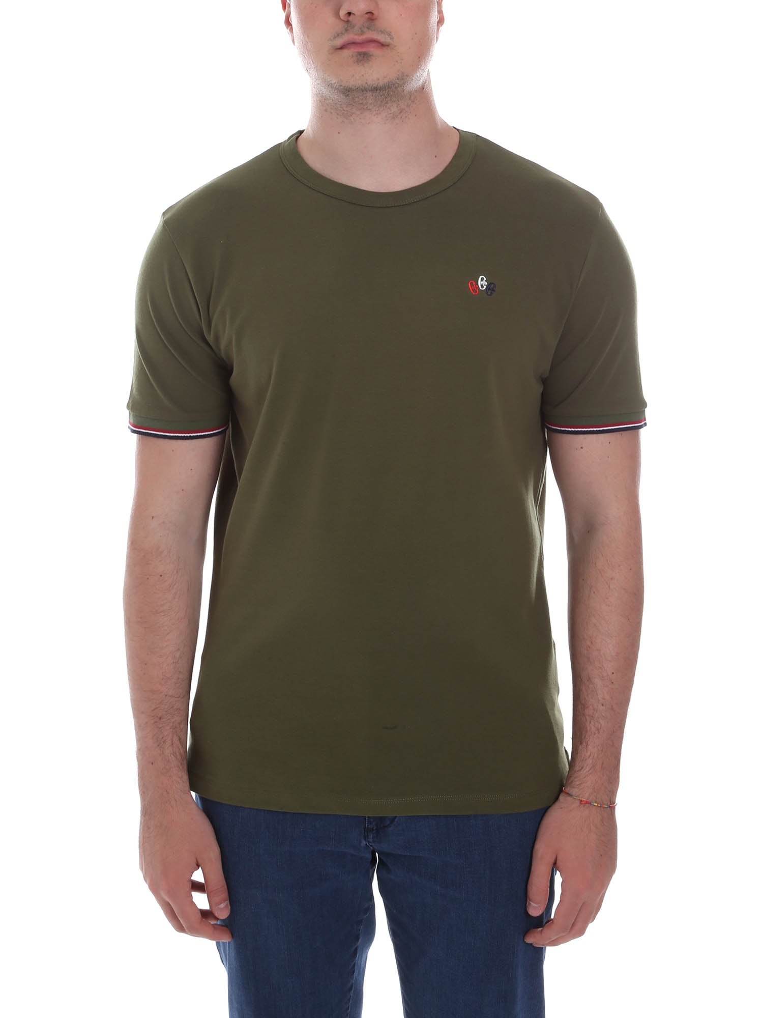 T-shirt Verde Conte Of Florence