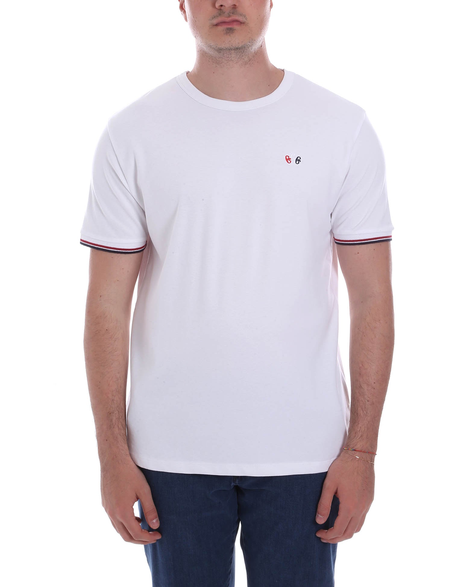 T-shirt Bianco Conte Of Florence