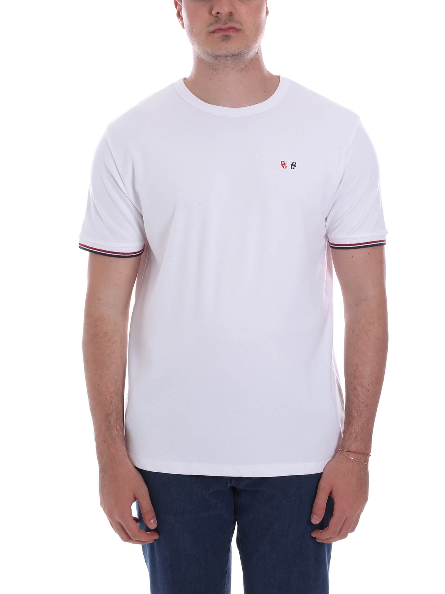 T-shirt Bianco Conte Of Florence