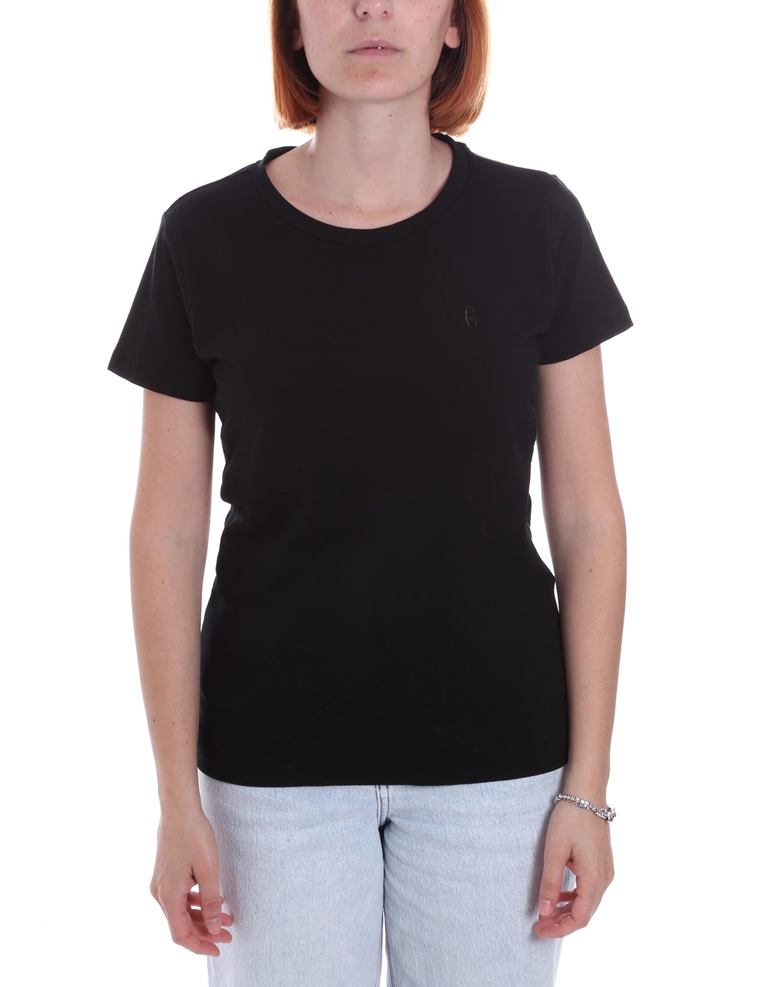 T-shirt Nero Conte Of Florence