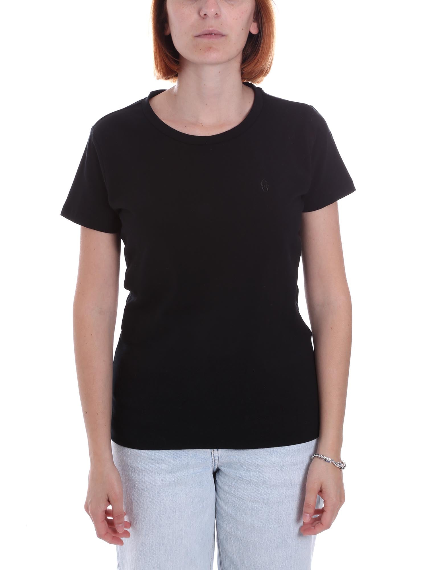 T-shirt Nero Conte Of Florence