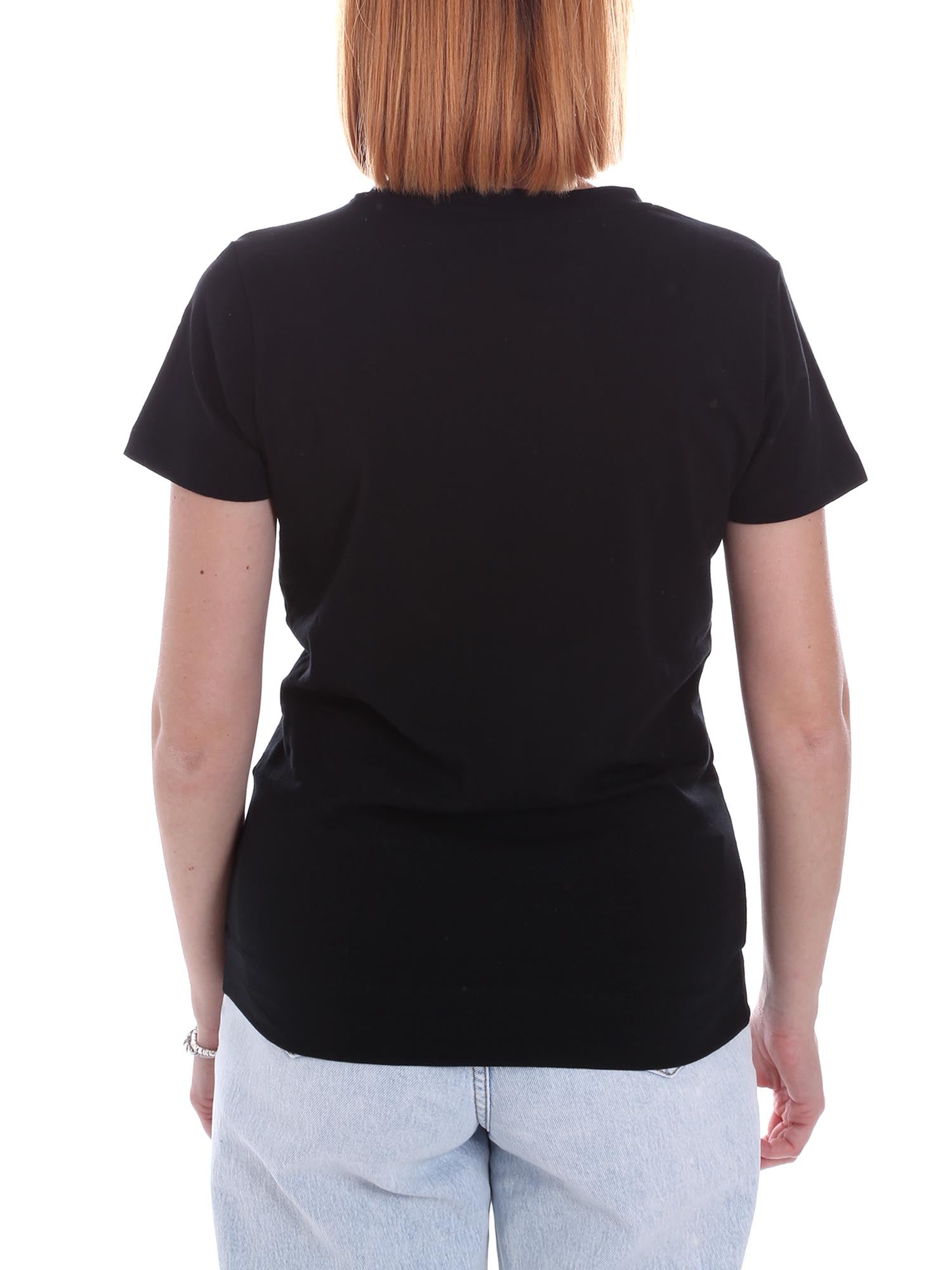 T-shirt Nero Conte Of Florence