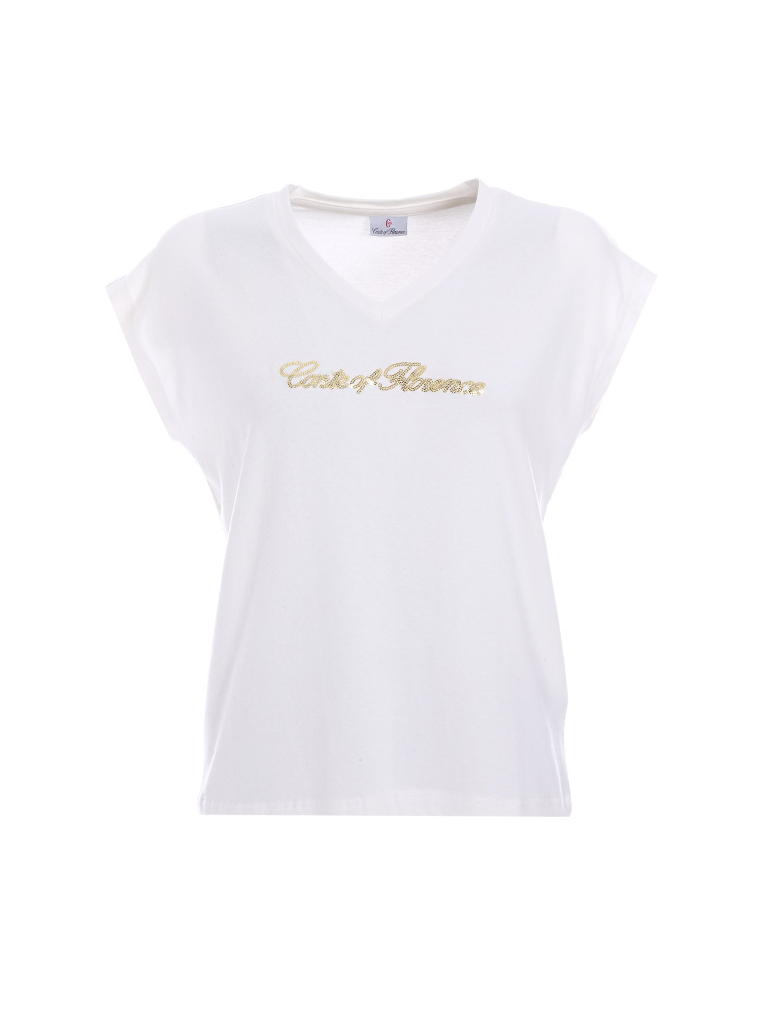 T-shirt Bianco Conte Of Florence