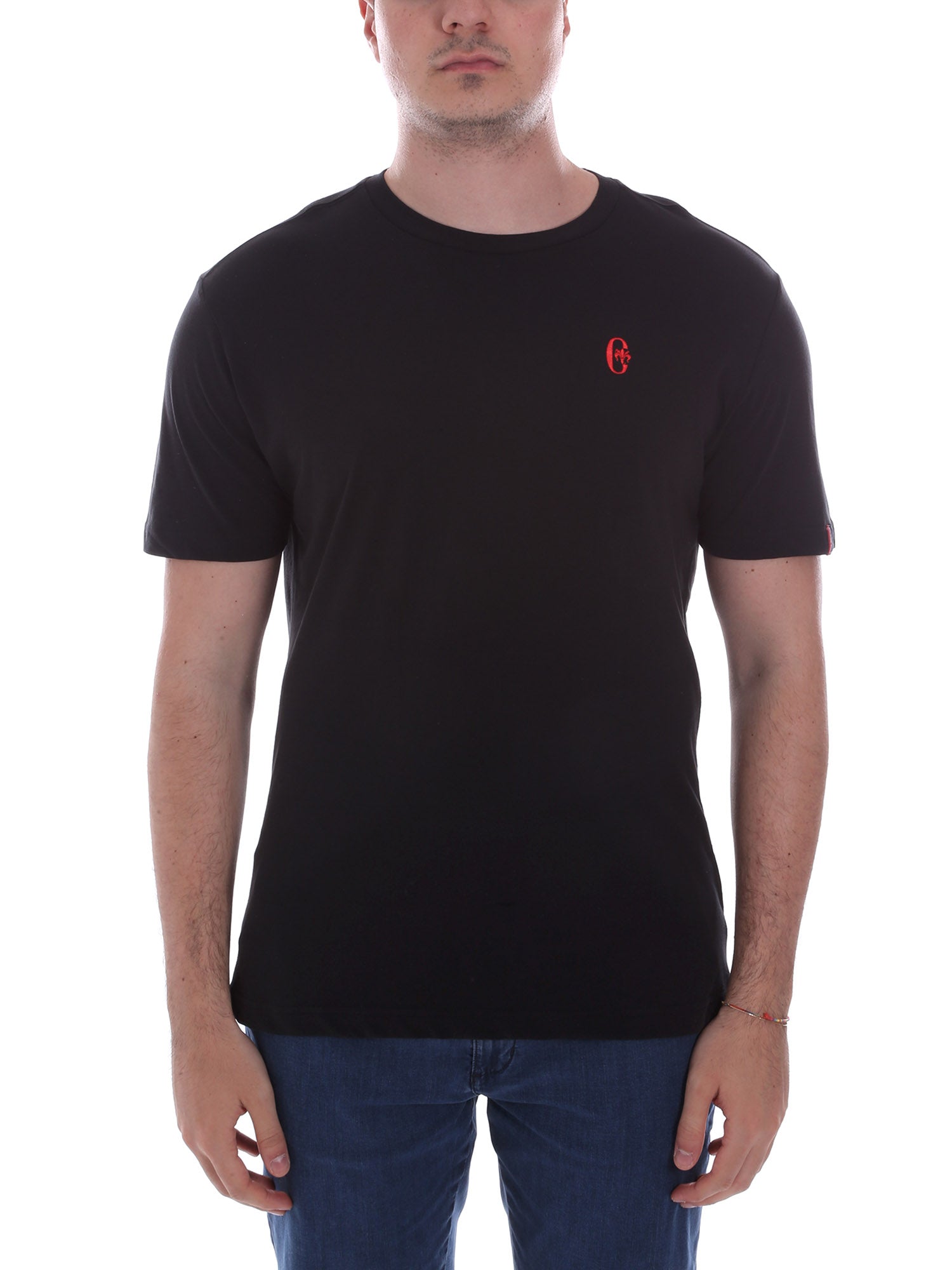 T-shirt Nero Conte Of Florence