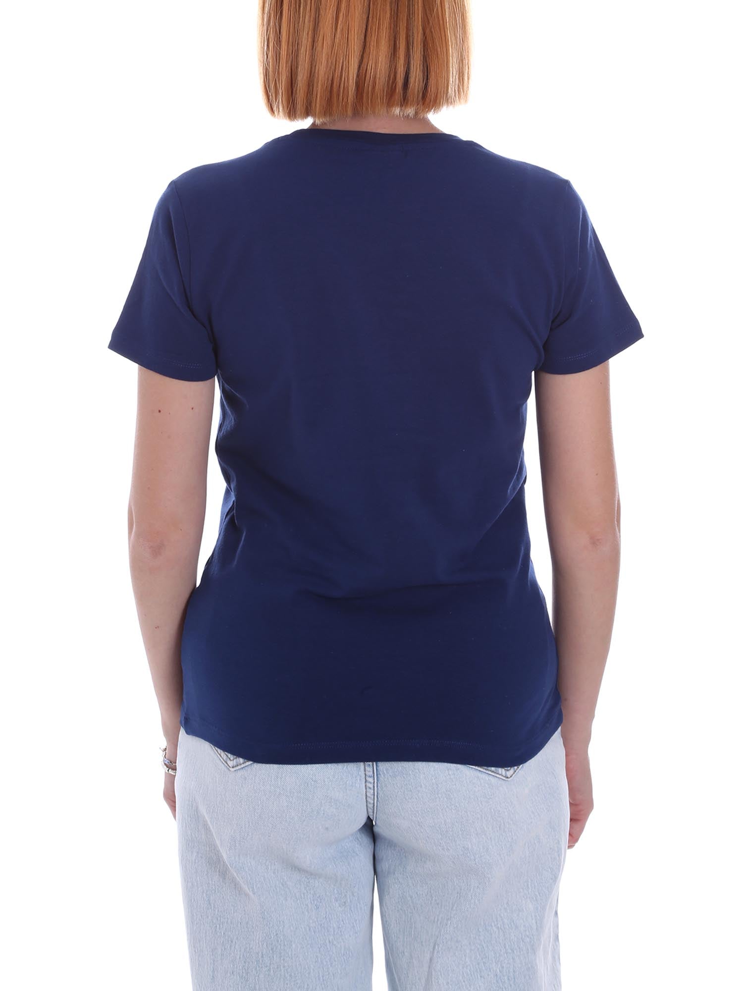 T-shirt Blu Conte Of Florence