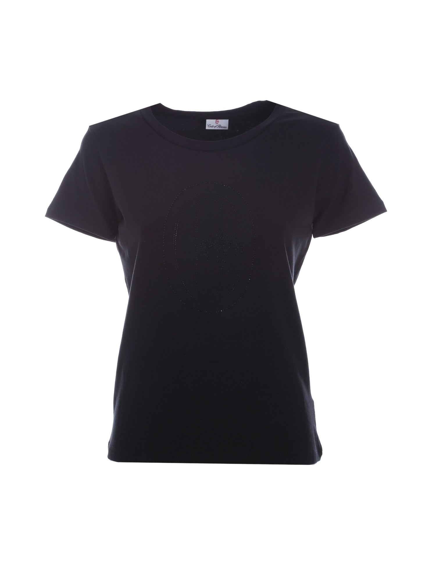 T-shirt Nero Conte Of Florence