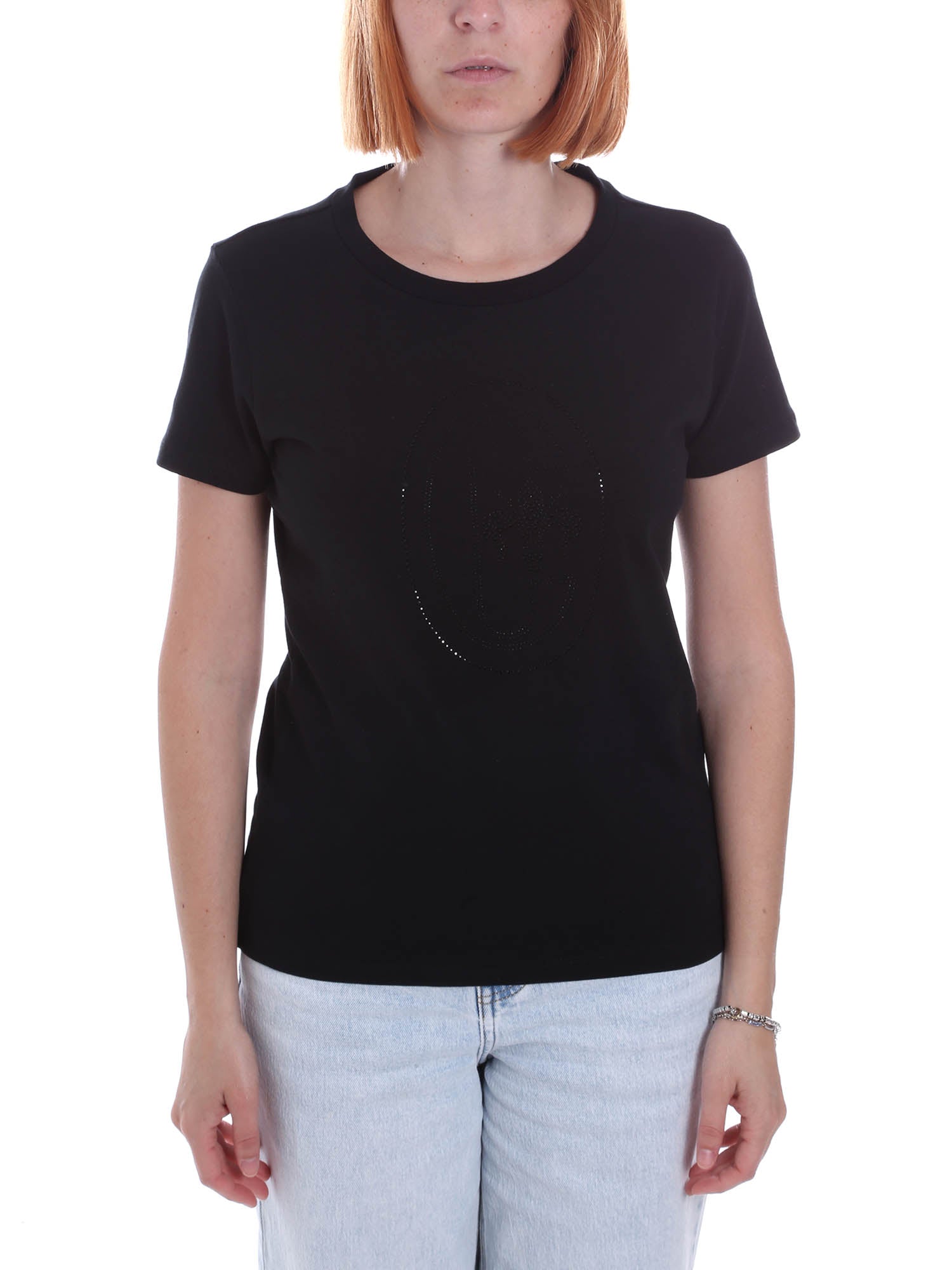 T-shirt Nero Conte Of Florence