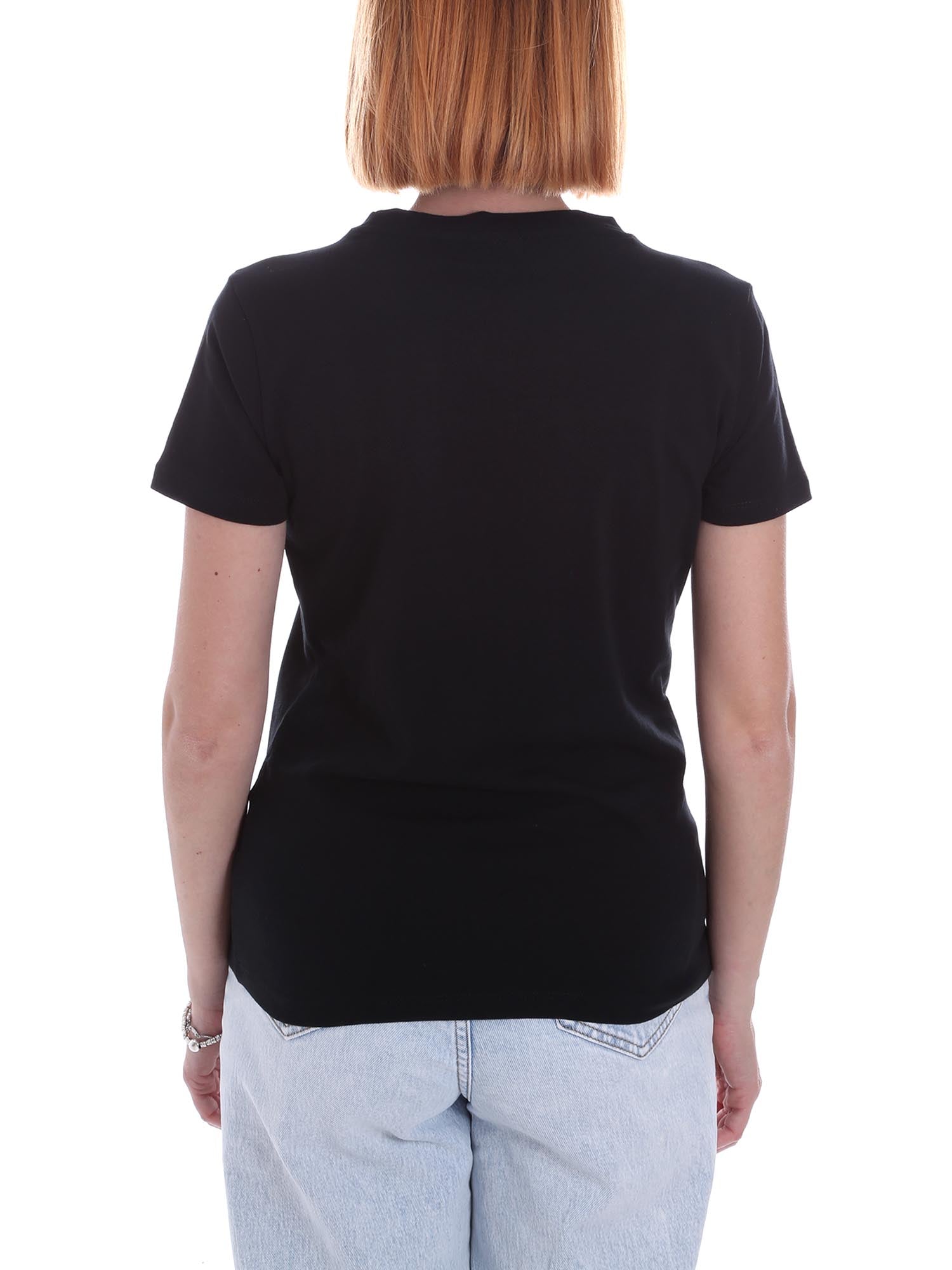 T-shirt Nero Conte Of Florence