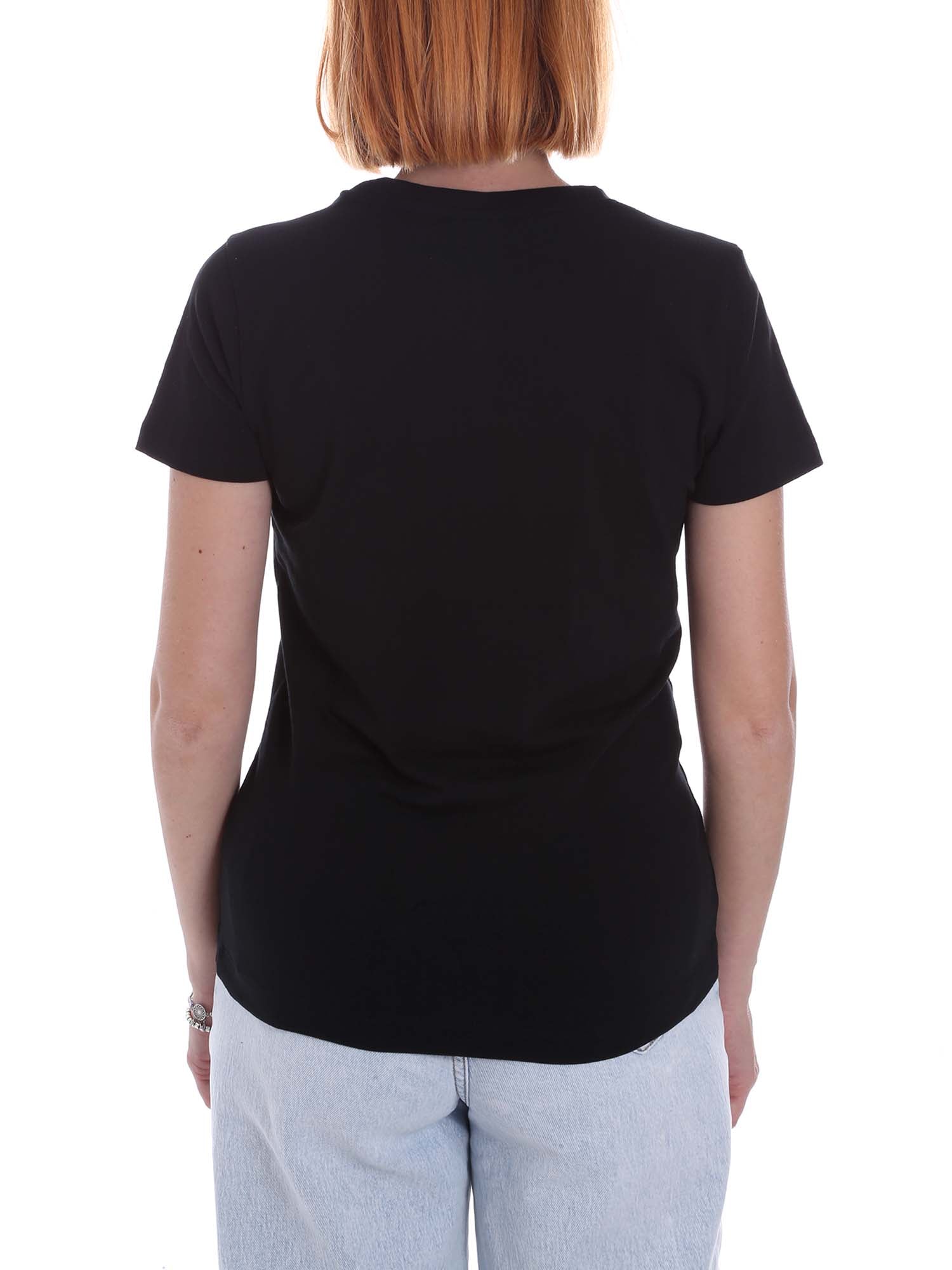 T-shirt Nero Conte Of Florence