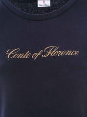 T-shirt Blu Conte Of Florence