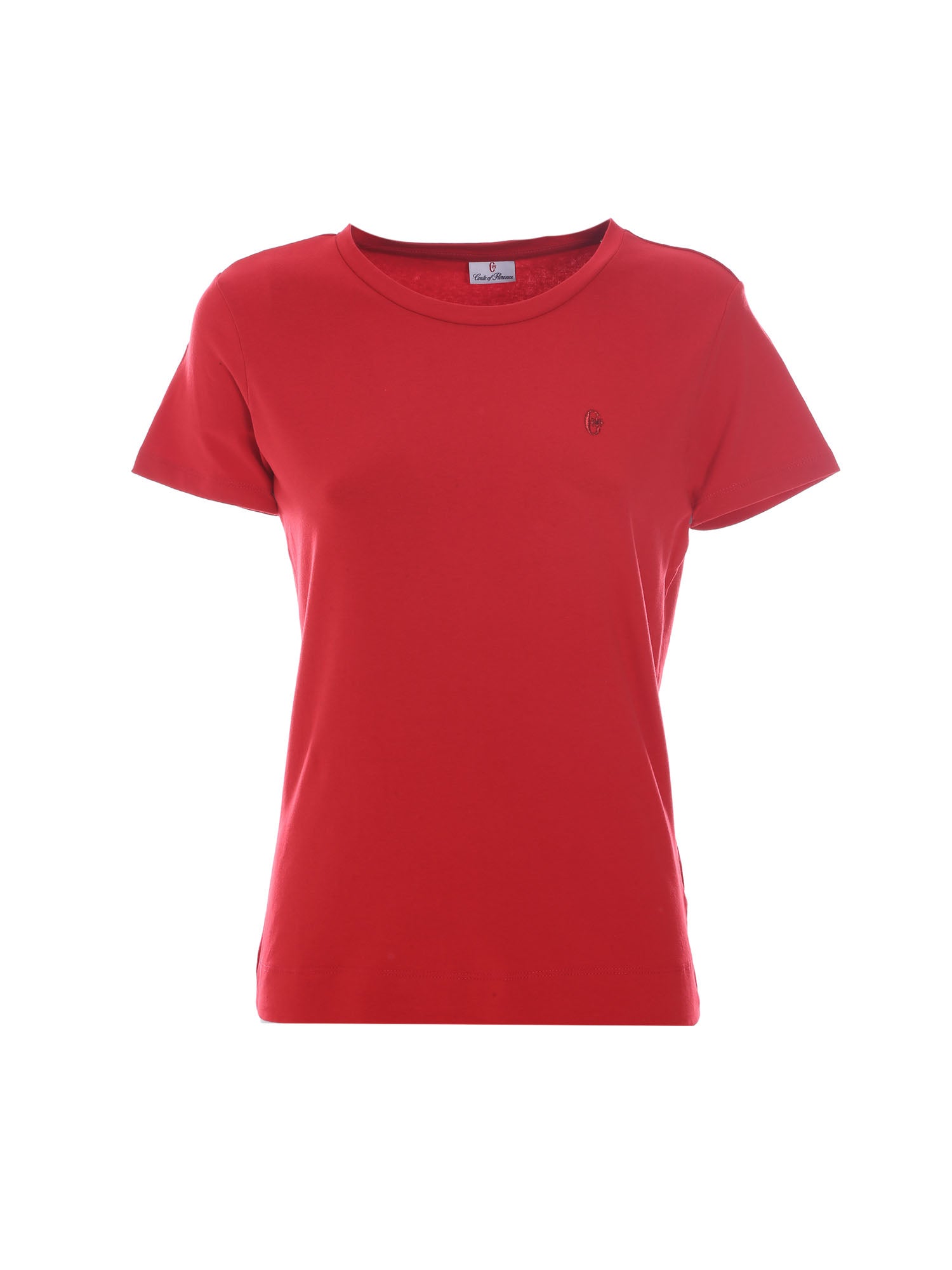 T-shirt Rosso Conte Of Florence