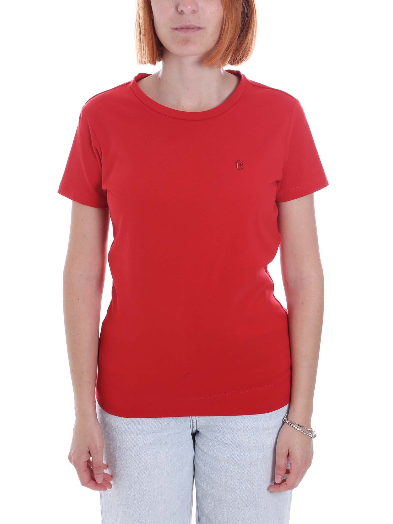 T-shirt Rosso Conte Of Florence