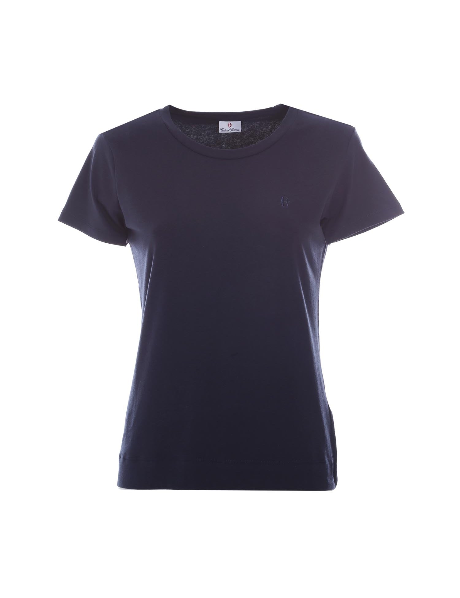 T-shirt Blu Conte Of Florence