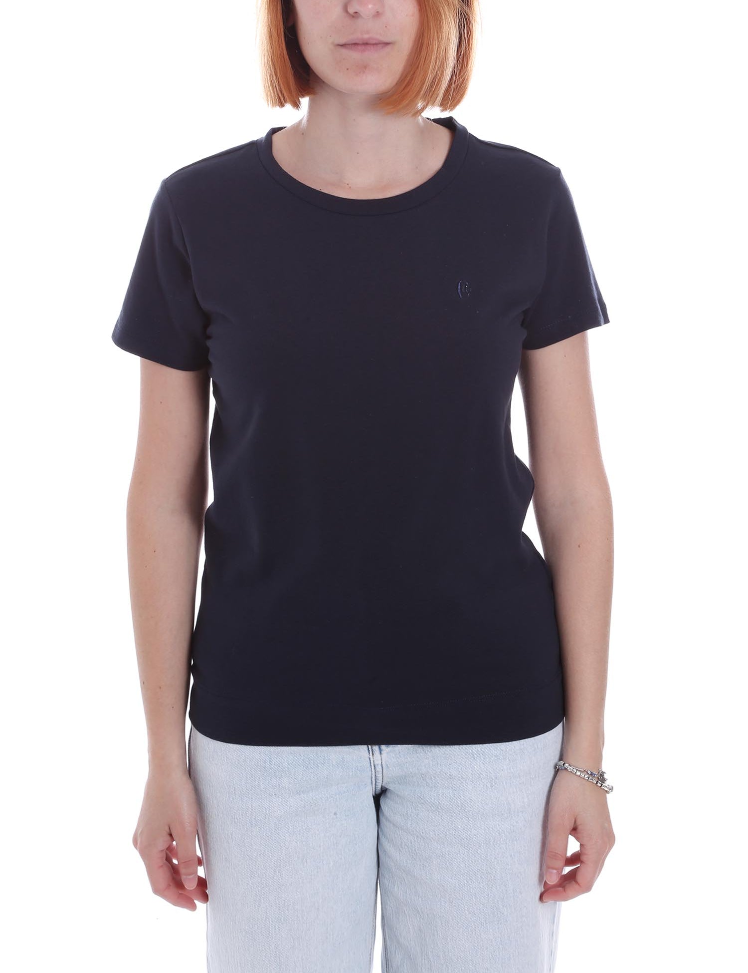 T-shirt Blu Conte Of Florence